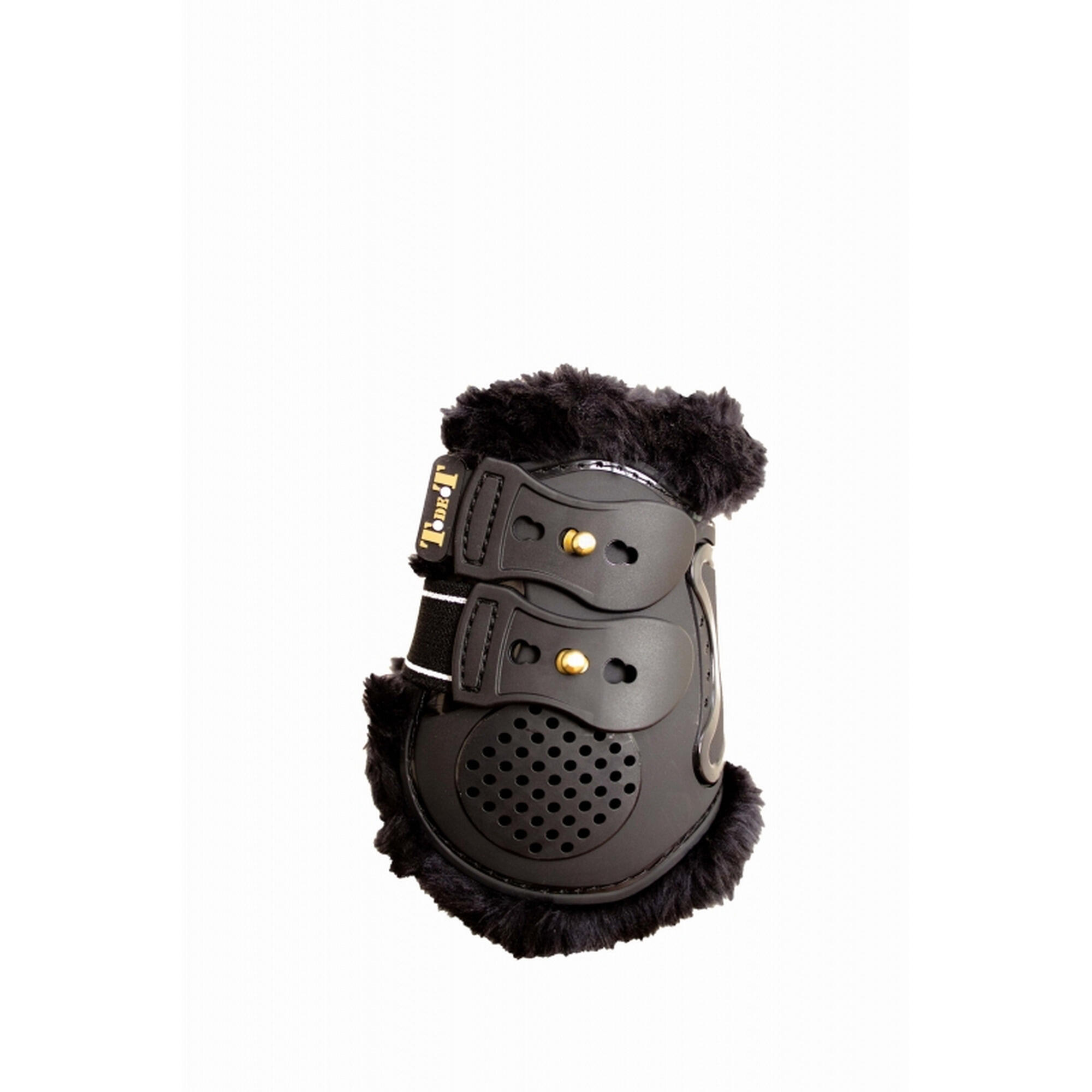 Ochraniacze na pęciny z owczej skóry dla koni T de T Proteck Compet