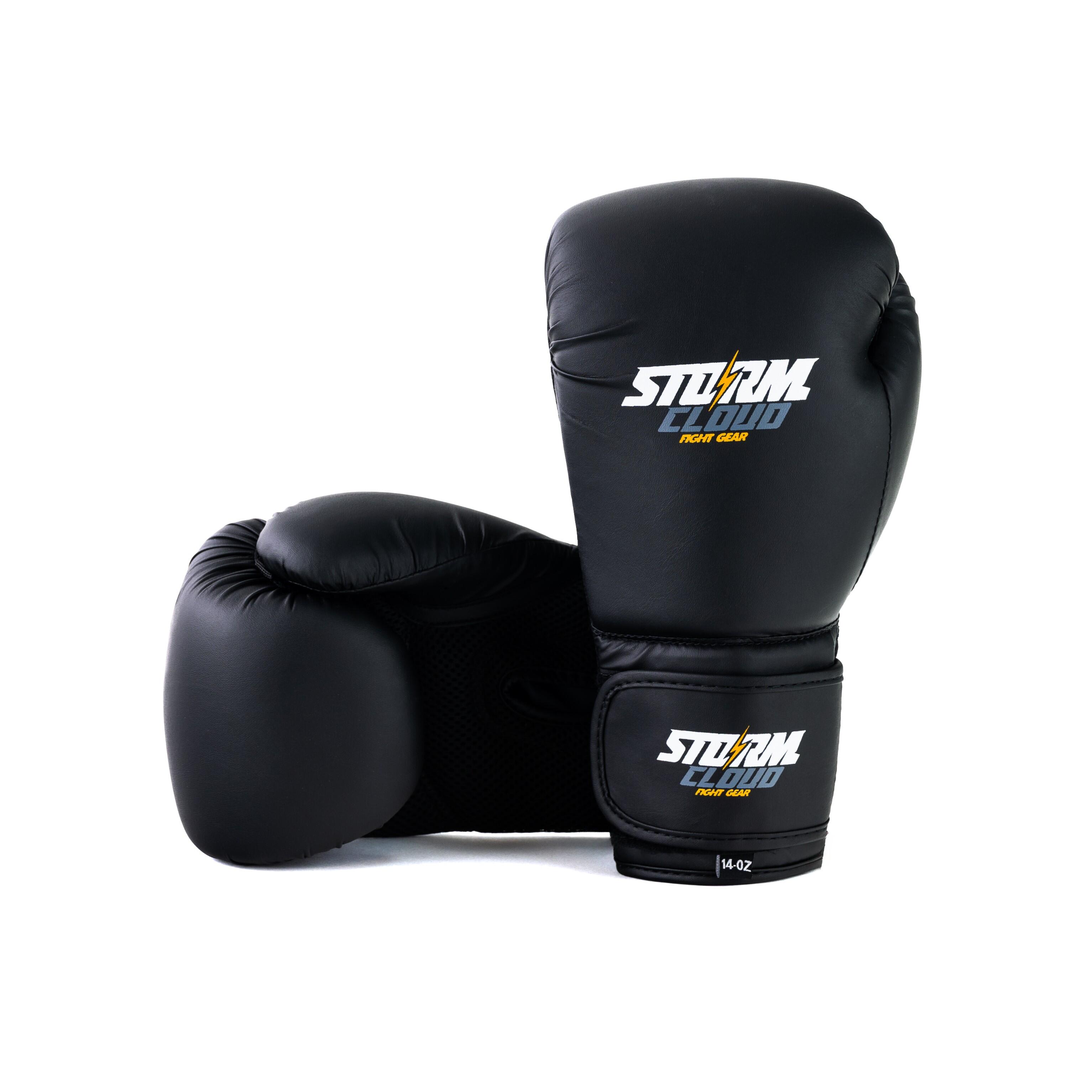 Rękawice Bokserskie StormCloud Rookie Czarne/Białe 14oz