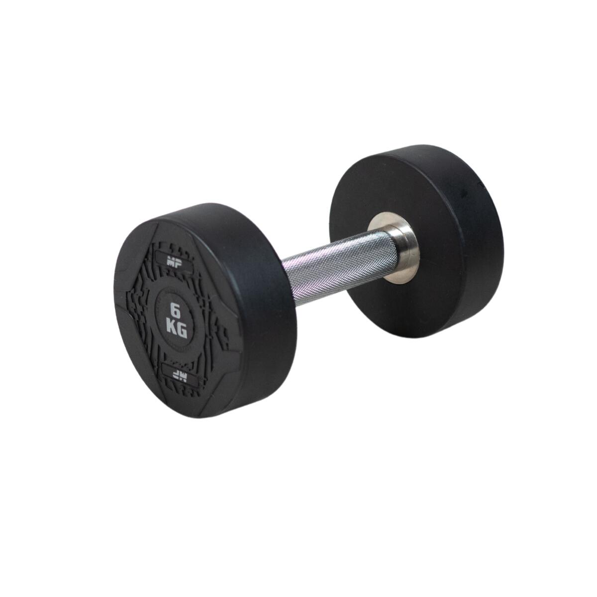 Hantle okrągłe - Gumowe 1 szt. 6 kg