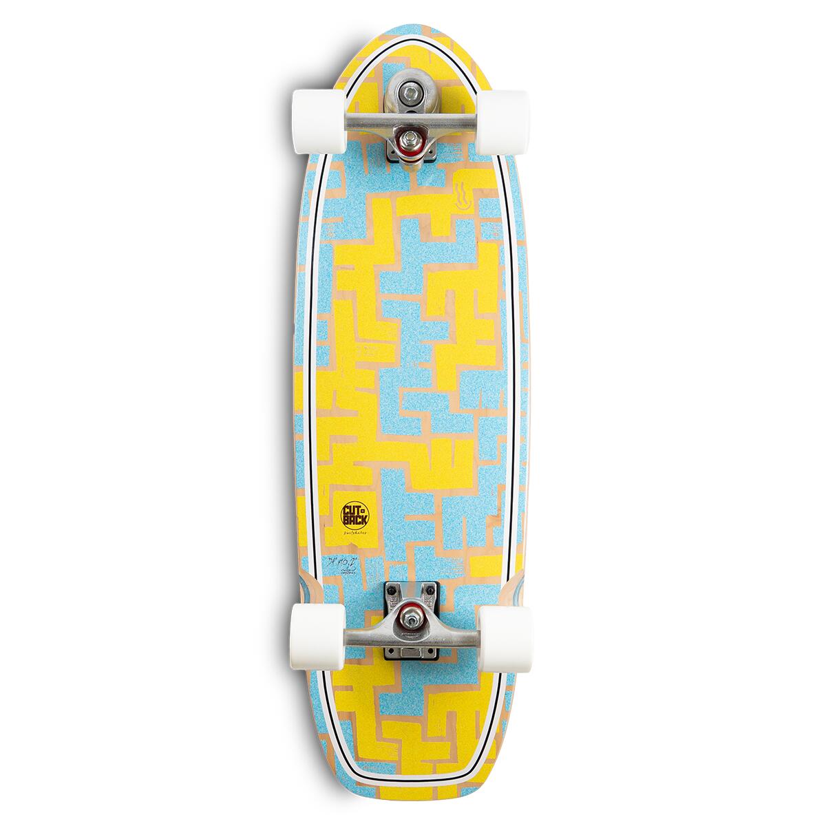 Surfskate Cutback Surfskates Maze 34" ST