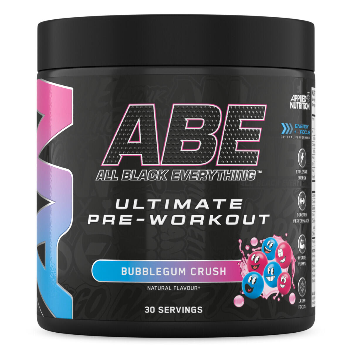 Applied Nutrition ABE Pre-Workout (30 Serv) Bubblegum Crush - Przedtreningówka