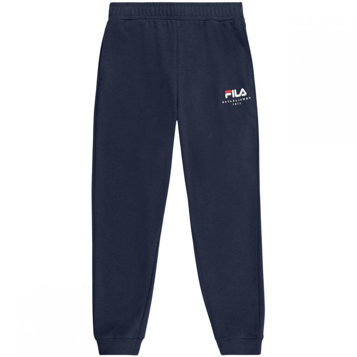 Fila spodnie dresowe Valsera regular logo sweatpants FAU228.50004 XXL granatowy