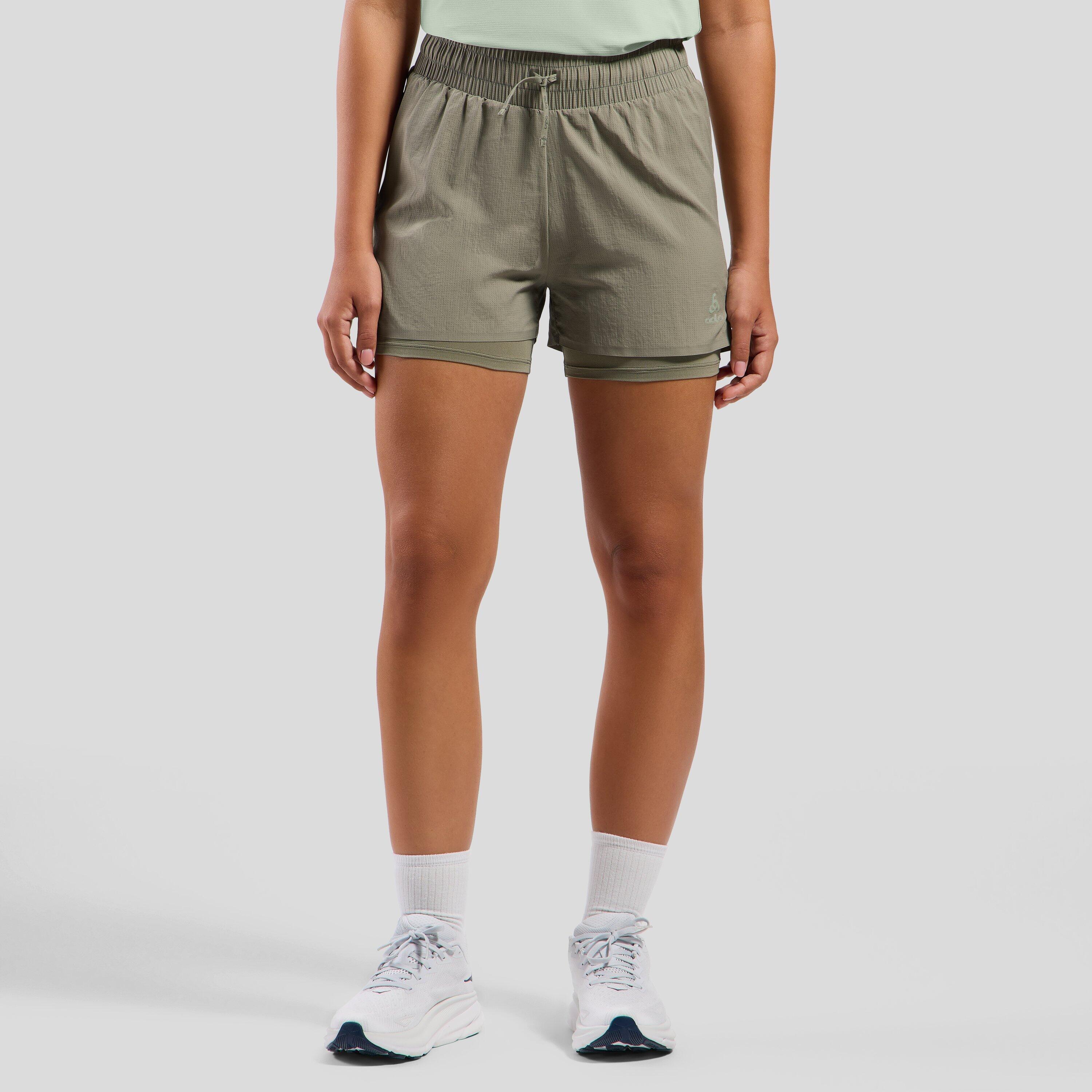 Spodenki damskie Odlo ZEROWEIGHT 3 INCH 2-in-1 short