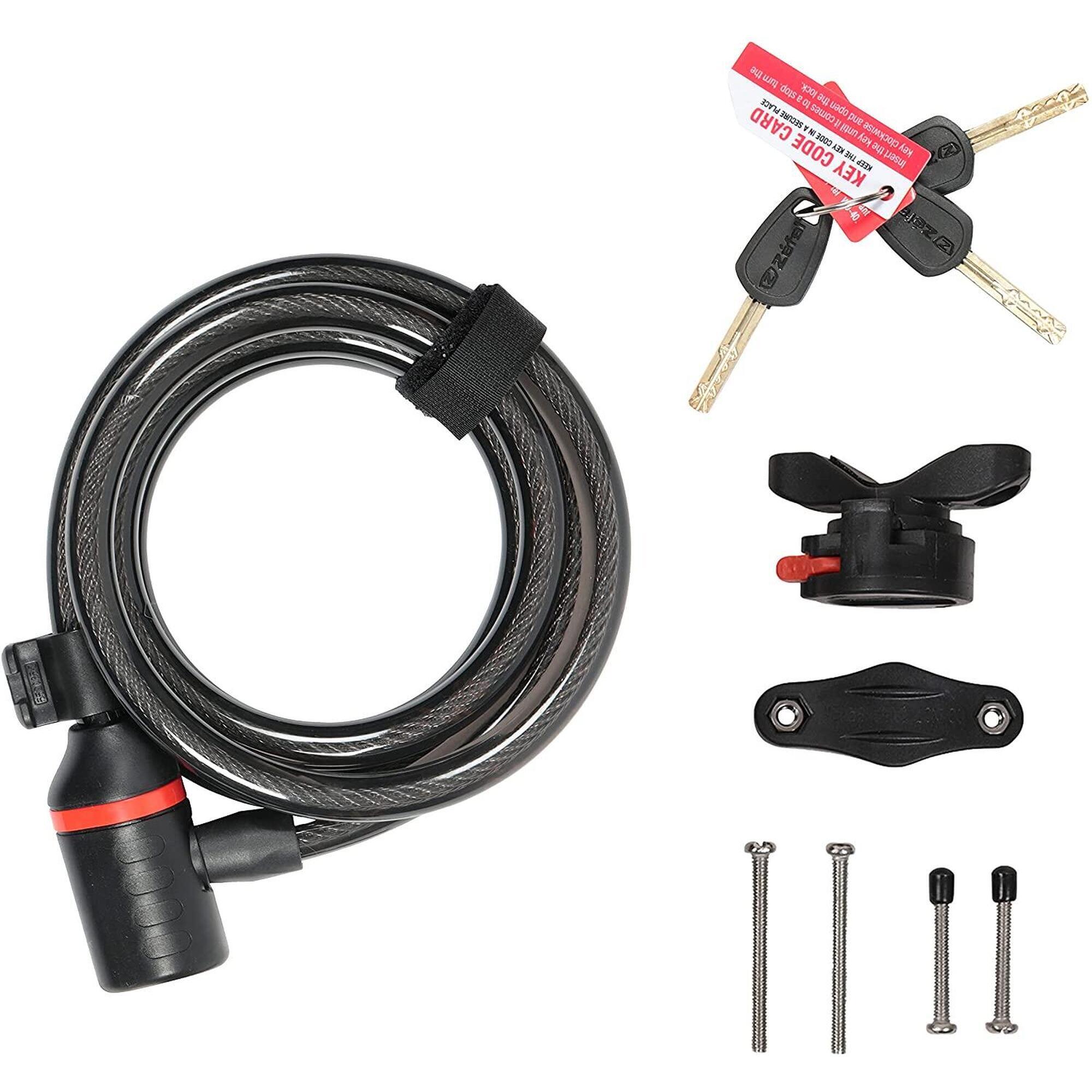 Zamek kablowy Zefal K-Traz C9 15 mm - 185 cm