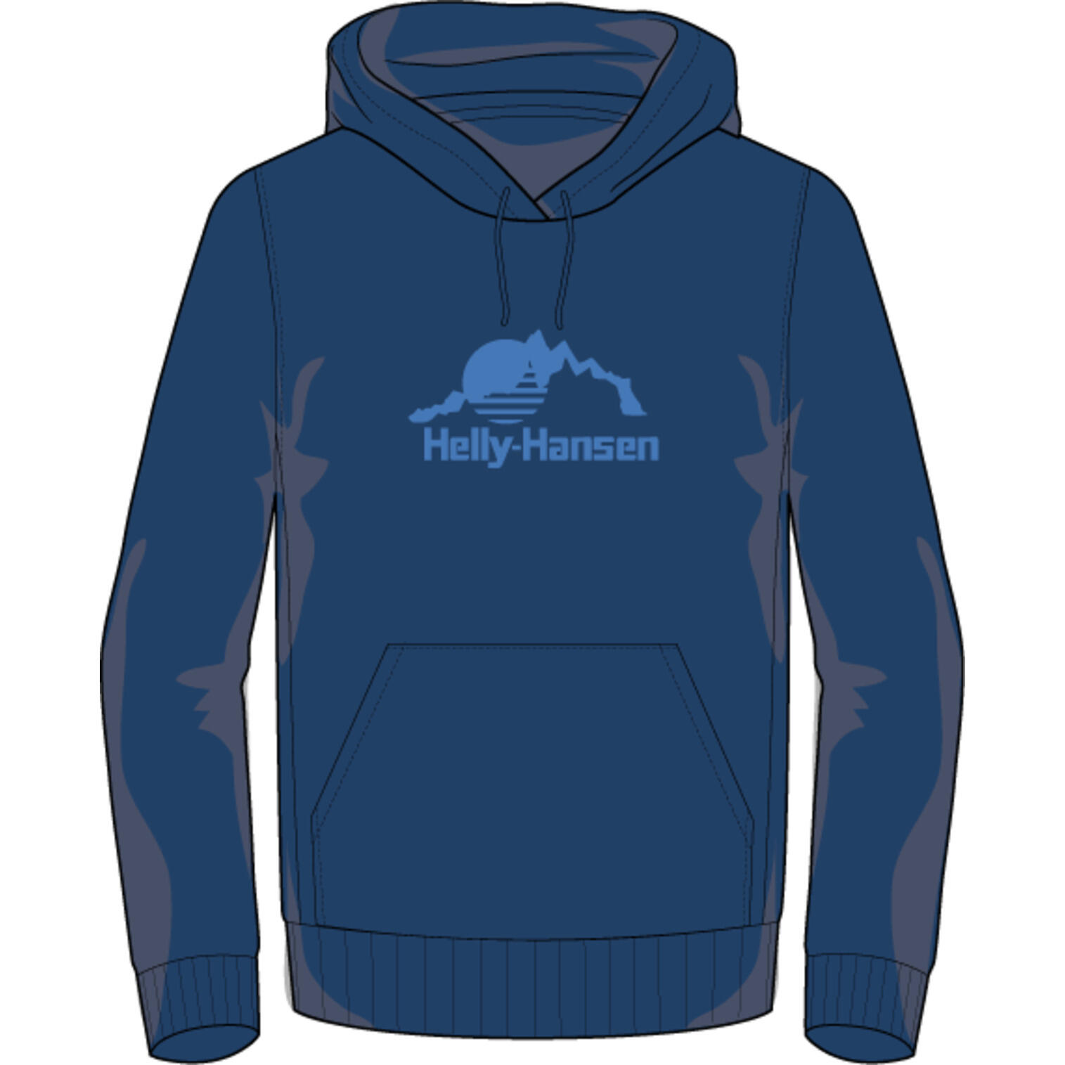 Bluza z kapturem Helly Hansen Nord Graphic
