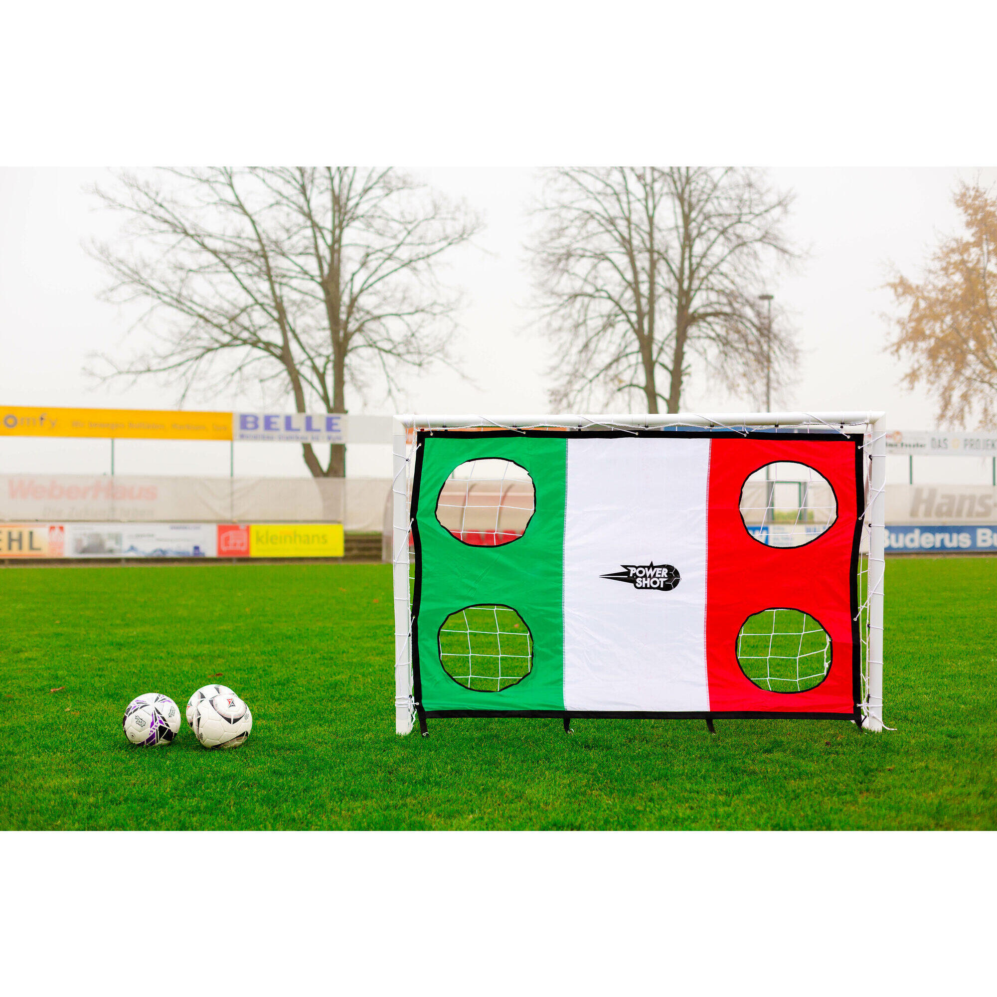 Ścianka do bramki 1,8 x 1,2 m - flaga włoska