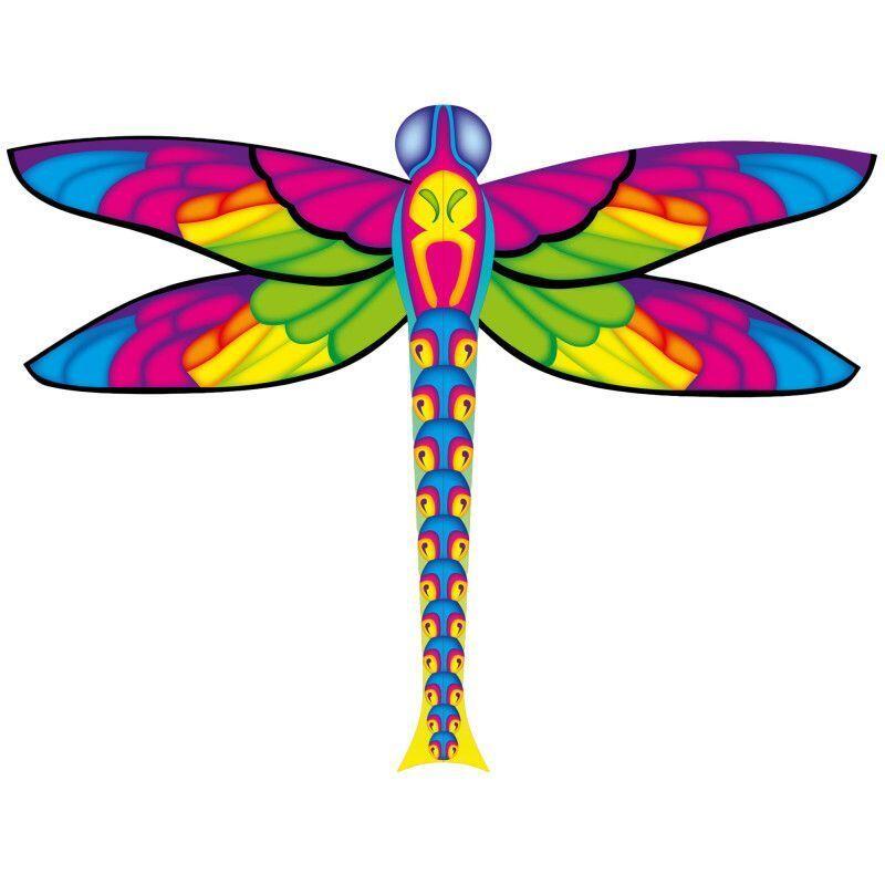 Latawiec dziecięcy HQ Dragonfly Kite 102196 Tęcza 100 x 76 cm