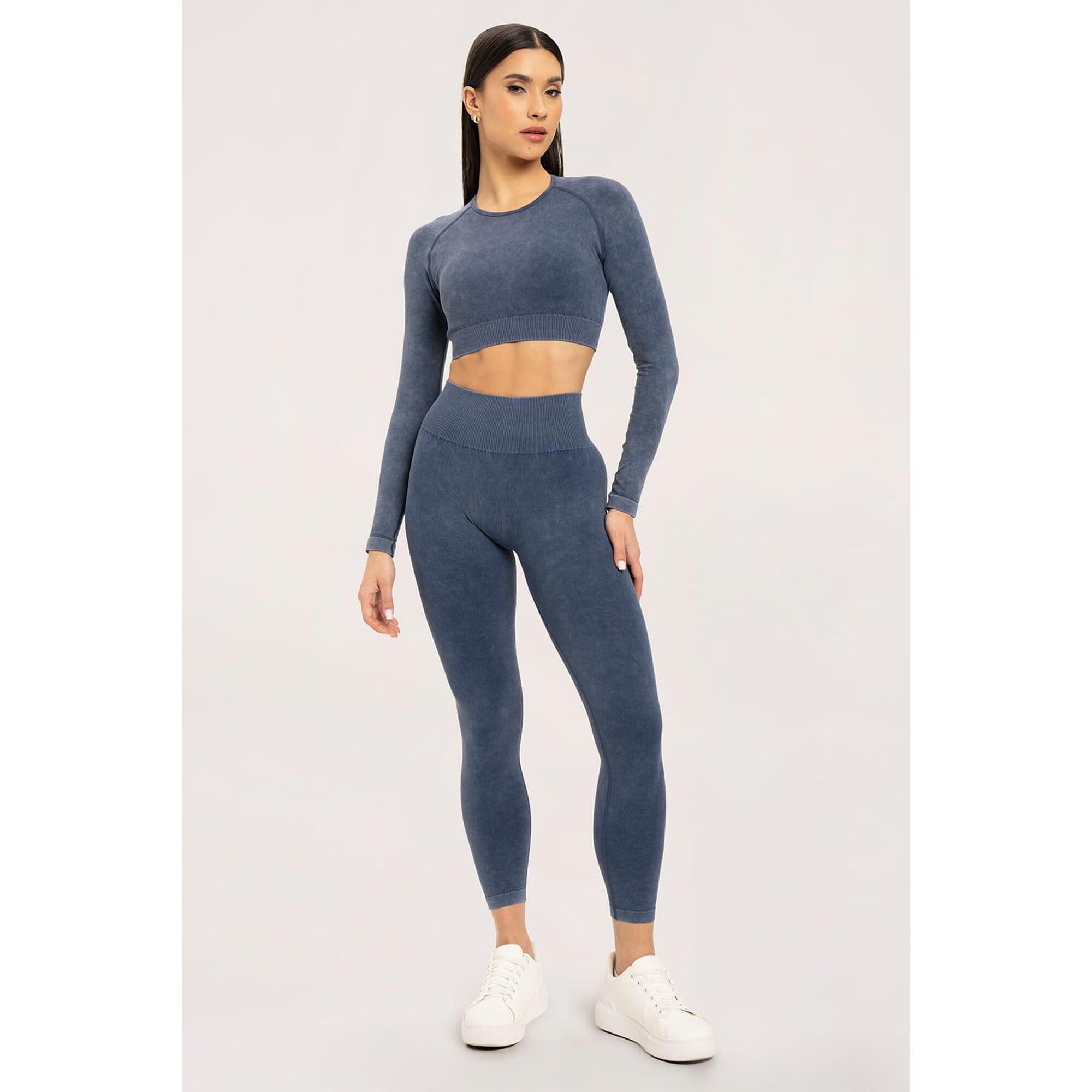 Legginsy fitness damskie Gym Glamour sprane