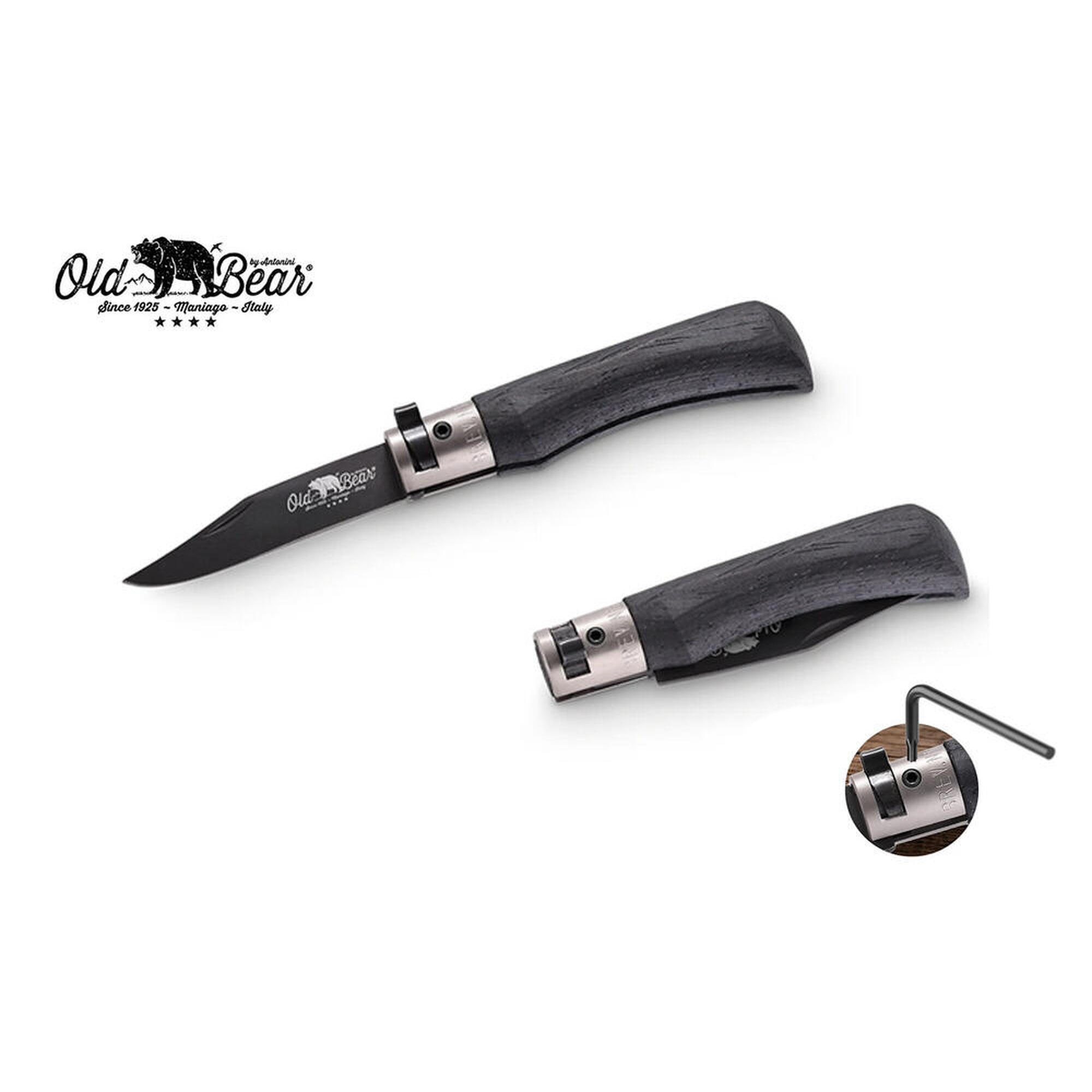 Nóż składany Antonini KNF Lamin Black Stainless