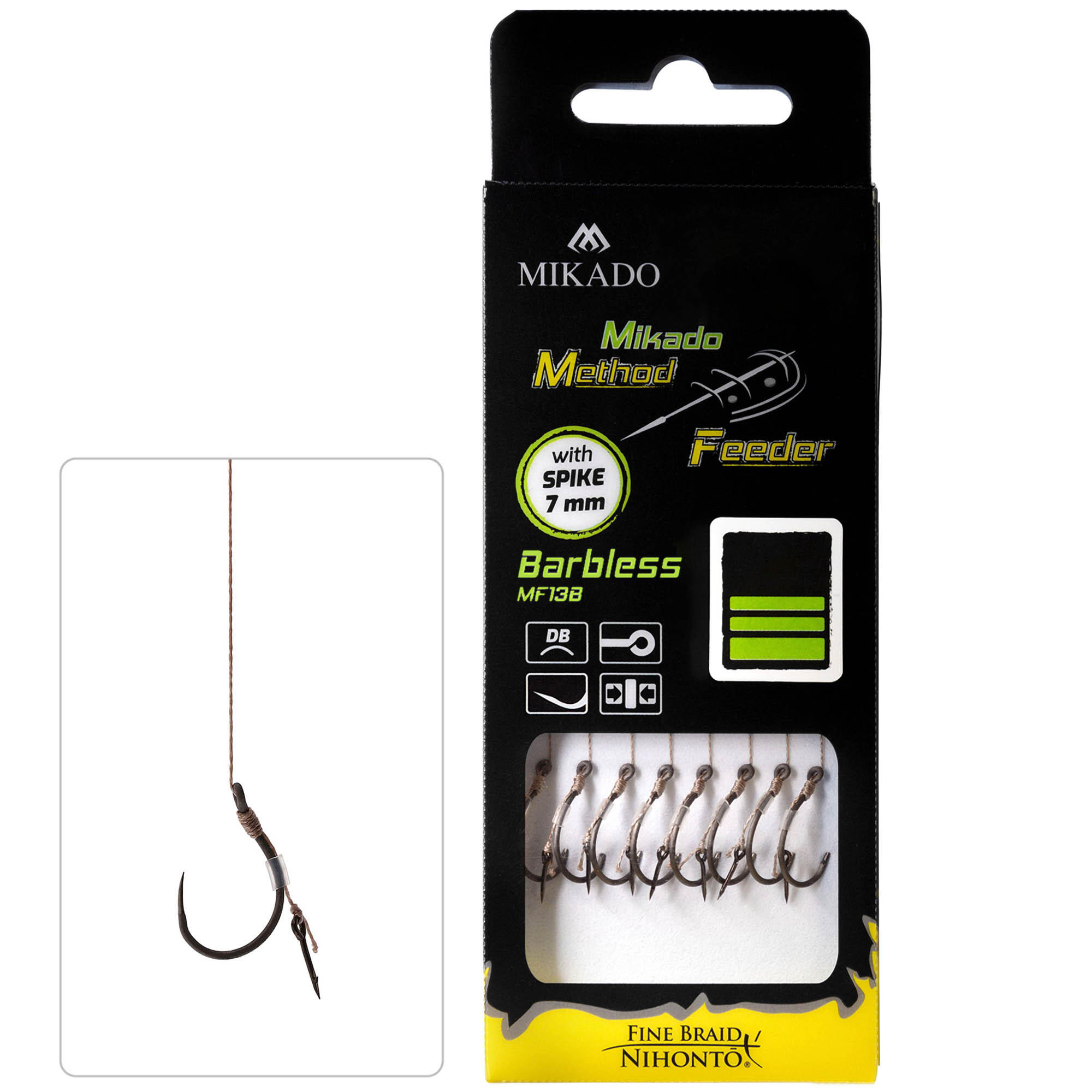 Przypony Mikado Mf Z Igłą Bezzadziorowe Mf138- 10/0.12mm/10cm