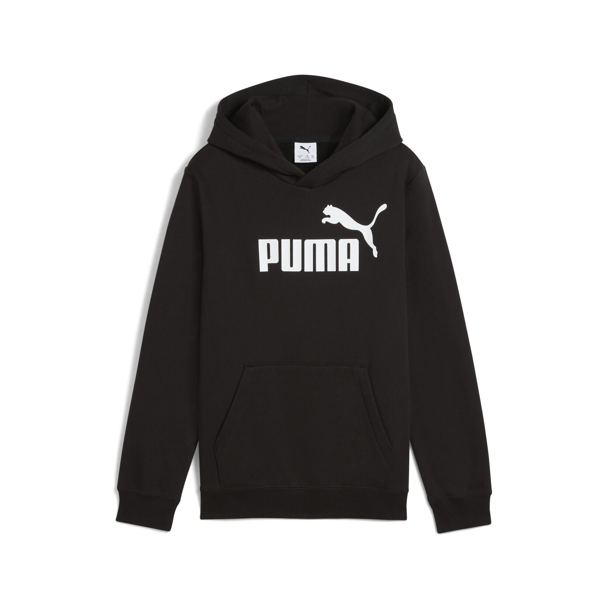 Młodzieżowa polarowa bluza z kapturem ESS z logo No. 1 PUMA