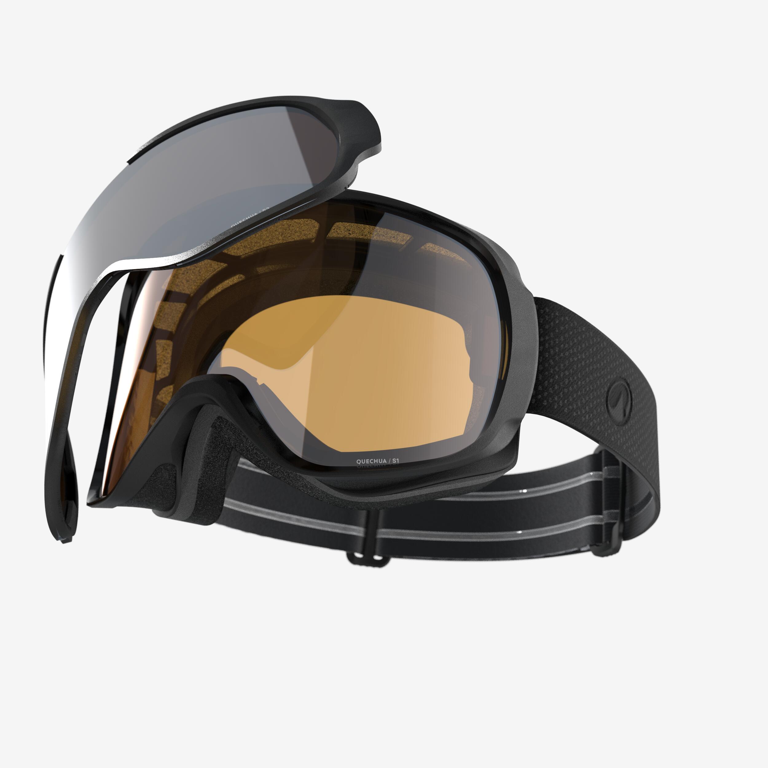 Gogle narciarskie i snowboardowe dla dorosłych i dzieci Wedze G 500 I