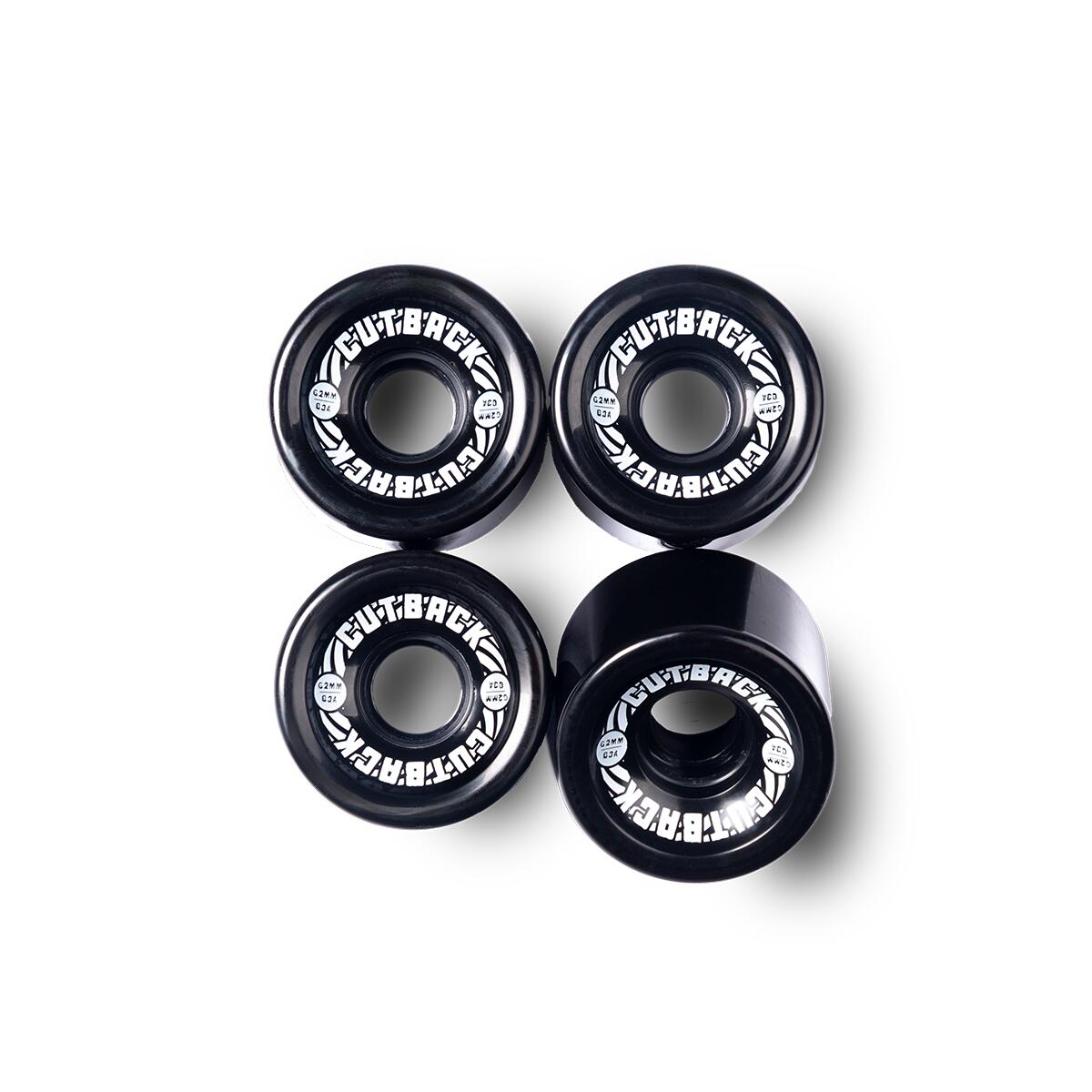 Koła do longboardu deskorolki Cutback Surfskates Classic 62mm