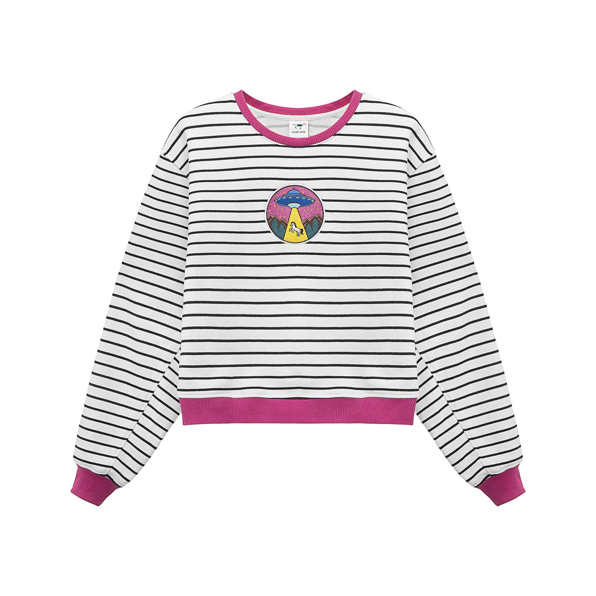 Bluza jeździecka damska GALOP WEAR Kosmiczne Porwanie