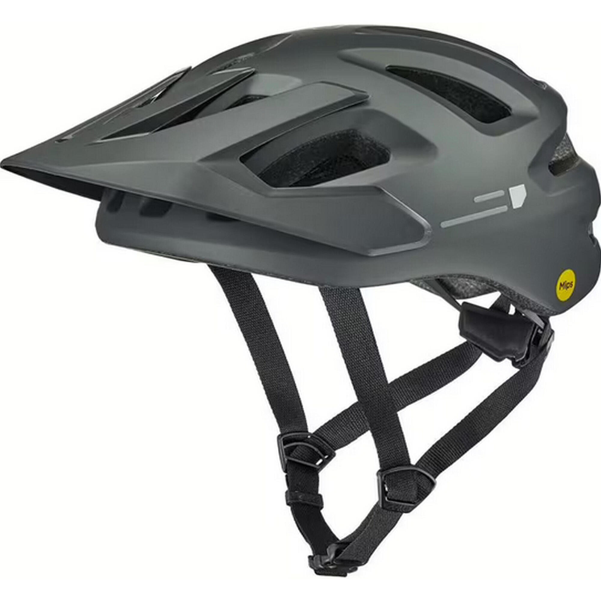 Kask rowerowy MTB „ADAPT PURE MIPS”, czarny matowy sosnowy