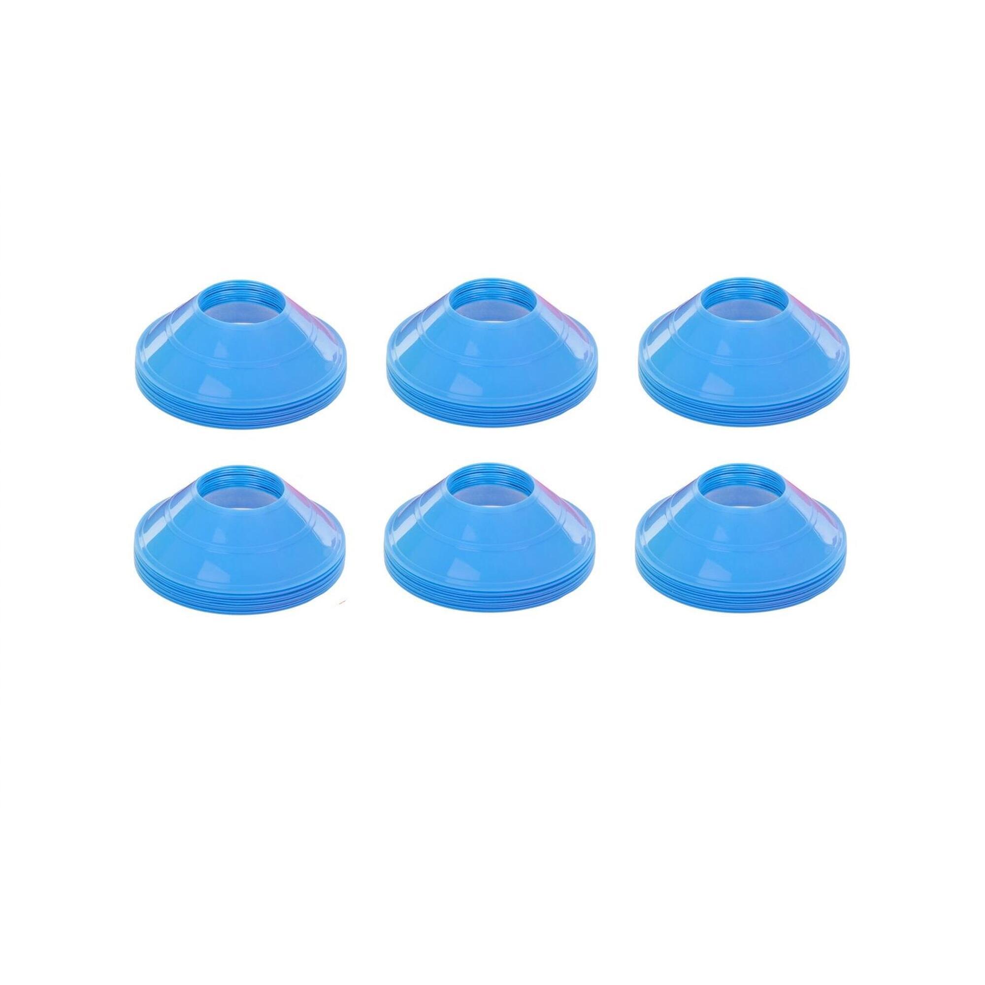 Przeszkoda treningowa mini wysepki grzybki 30szt różowe