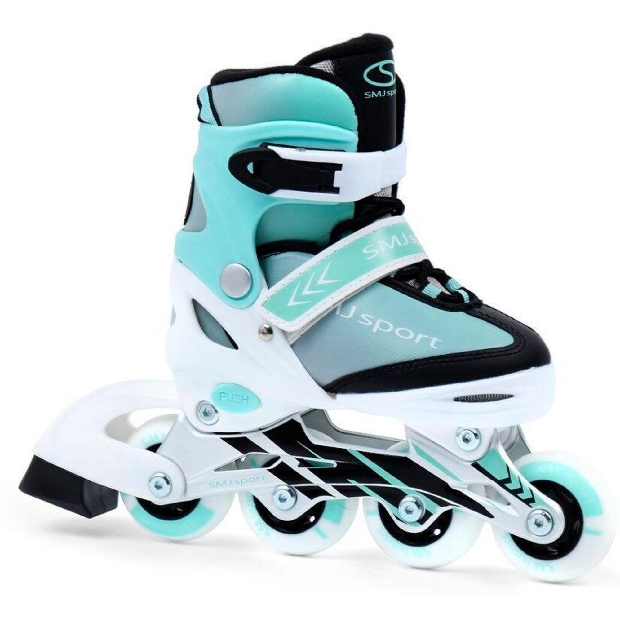 Rolki regulowane SMJ sport BS-901MA Girl miętowe