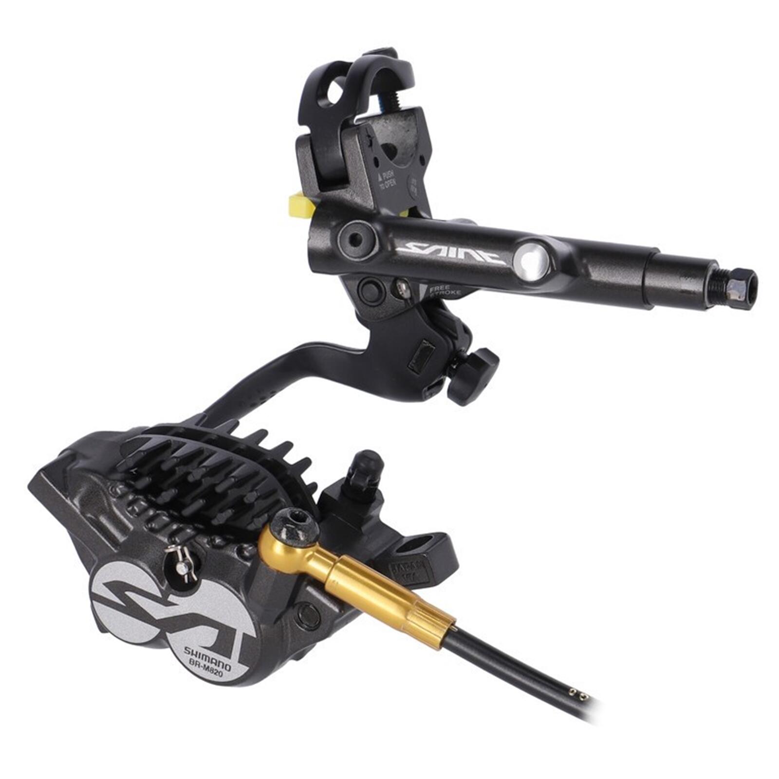 Hydrauliczny hamulec tarczowy prawy/tylny Shimano saint bl-m820+br-m820 i-spec b