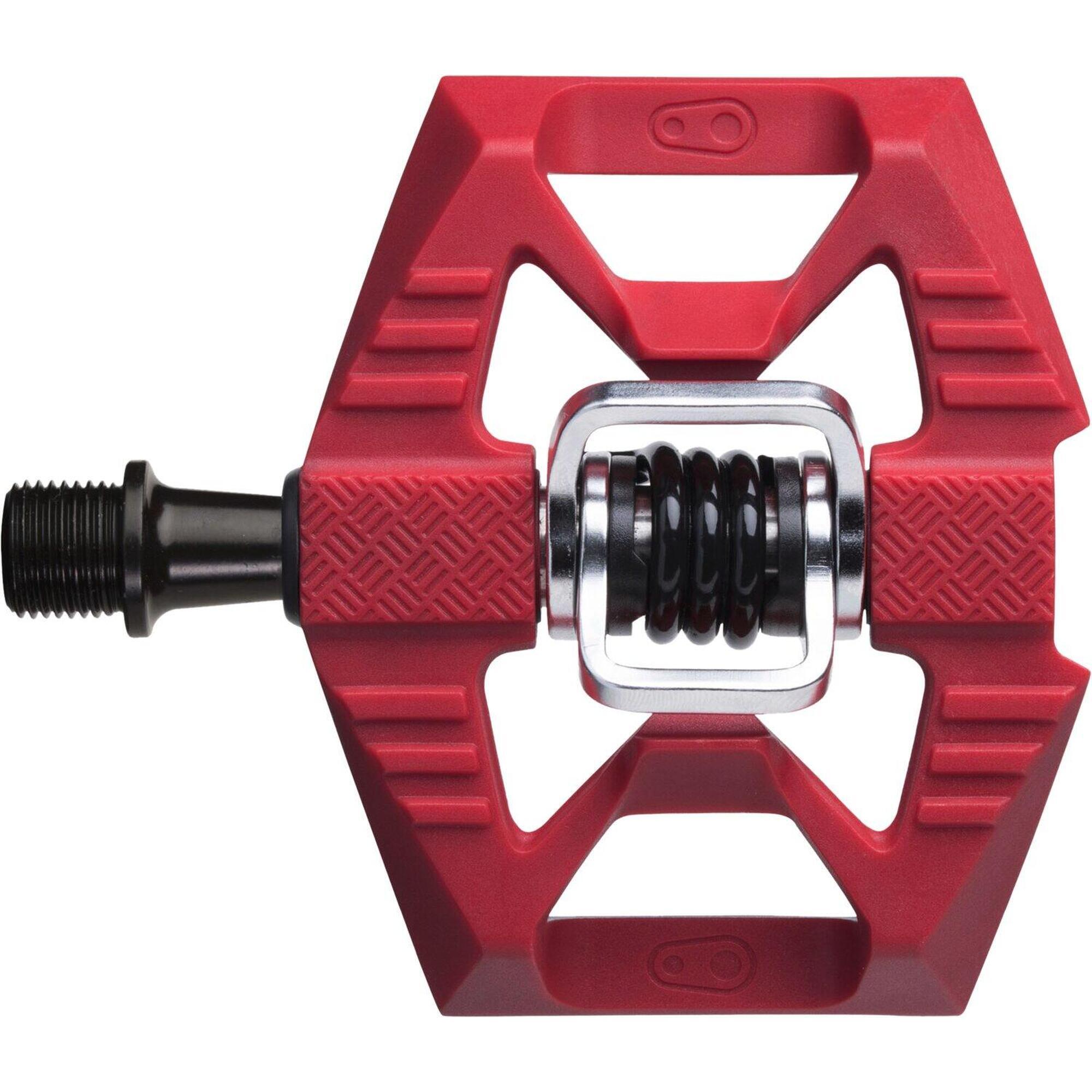 Pedały DOUBLESHOT 1, czerwono-czarne