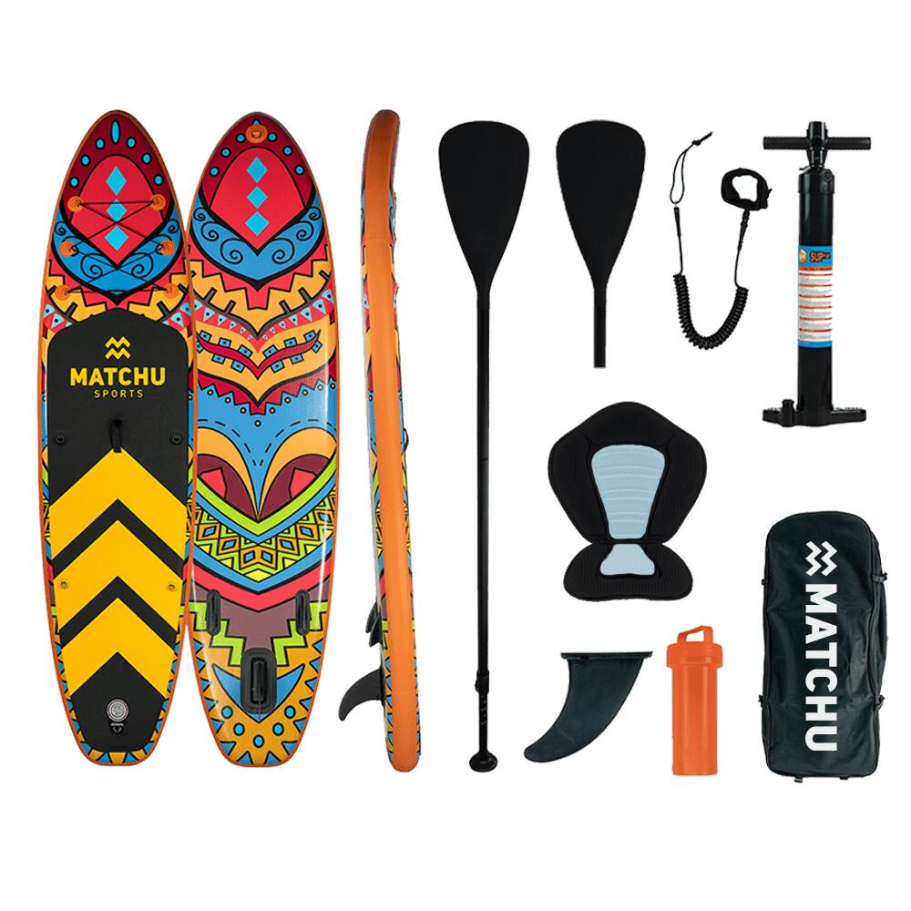 Deska SUP pneumatyczne - Zestaw stand up paddle board - 10''6