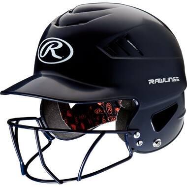 Rawlings RCFHFG Coolflo Adult Helmet w/Mask Color Navy