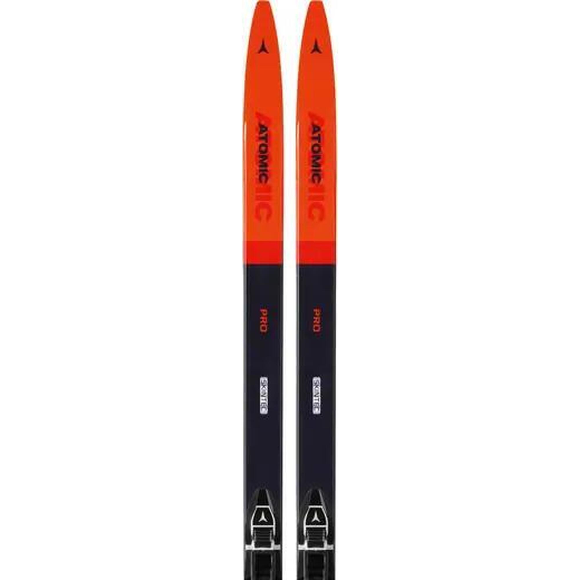 Sporty zimowe Styl Klasyczny Atomic Pro C1 SkinTec JR + Bindings Narty Biegow...