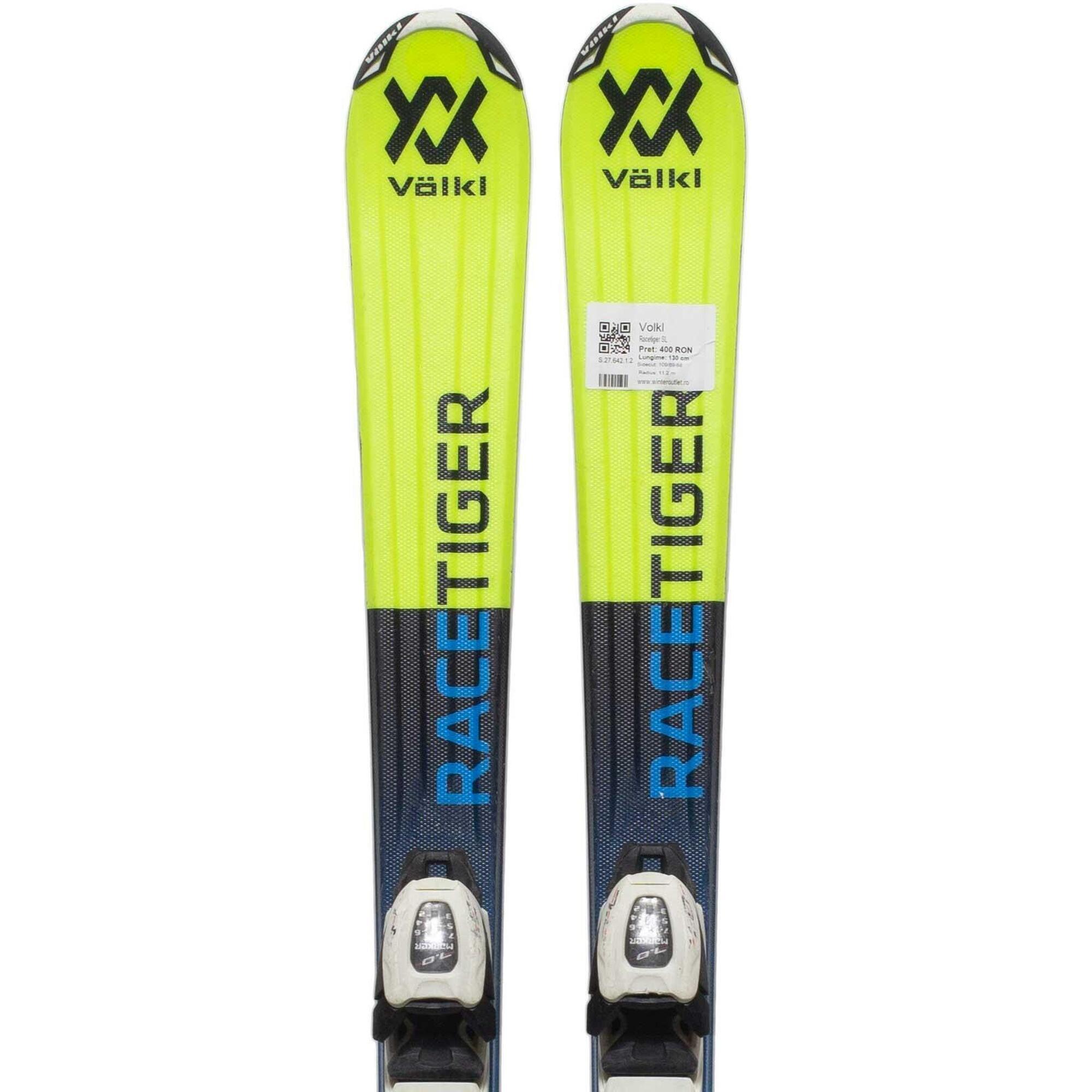 Second Life- Narty VOLKL Racetiger SL, 120 cm - Stan dobry