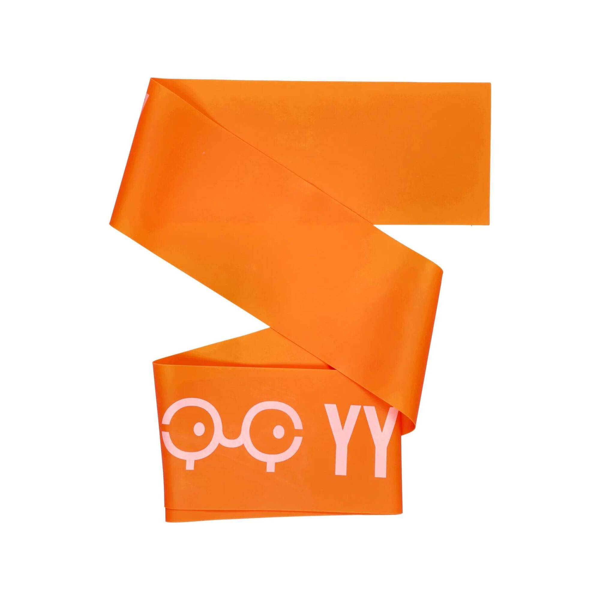 Taśma do ćwiczeń Y&Y Vertical Warm Up Band Hard - orange