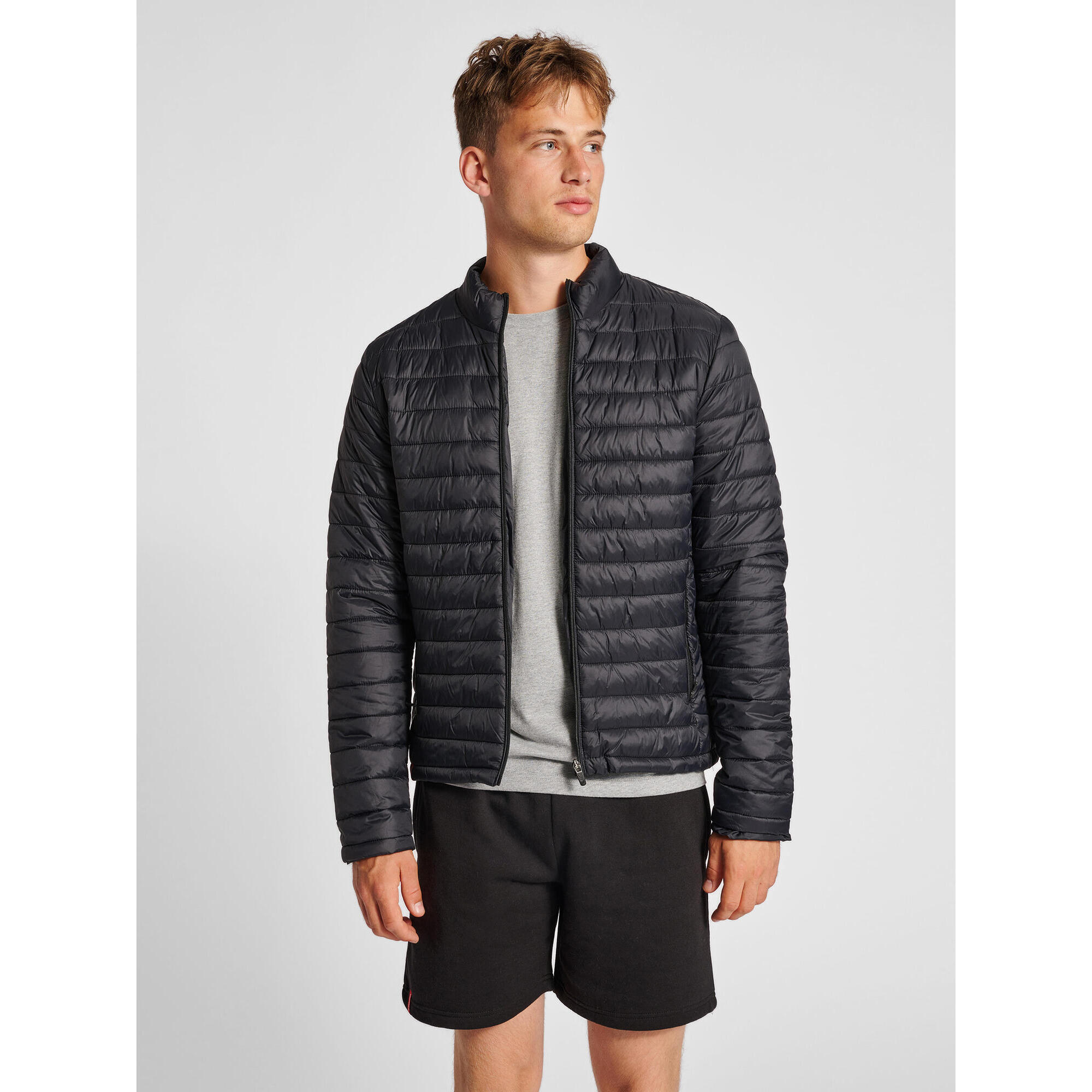 Kurtka sportowa puchowa męska Hummel Red