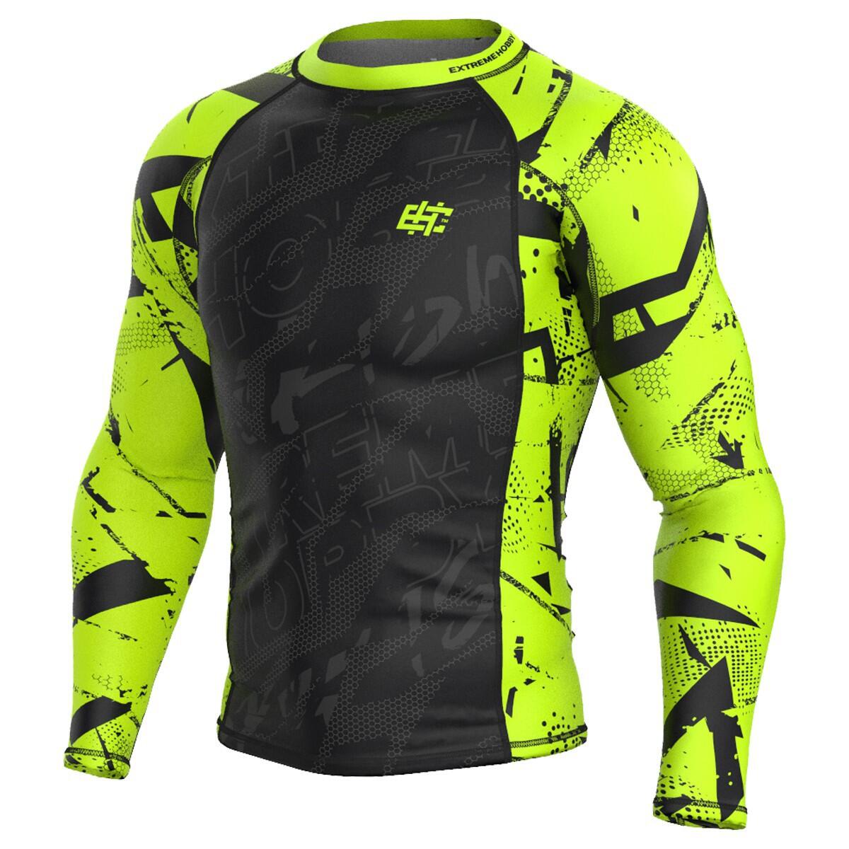 Koszulka sportowa męska Rashguard do MMA EXTREME HOBBY NEO