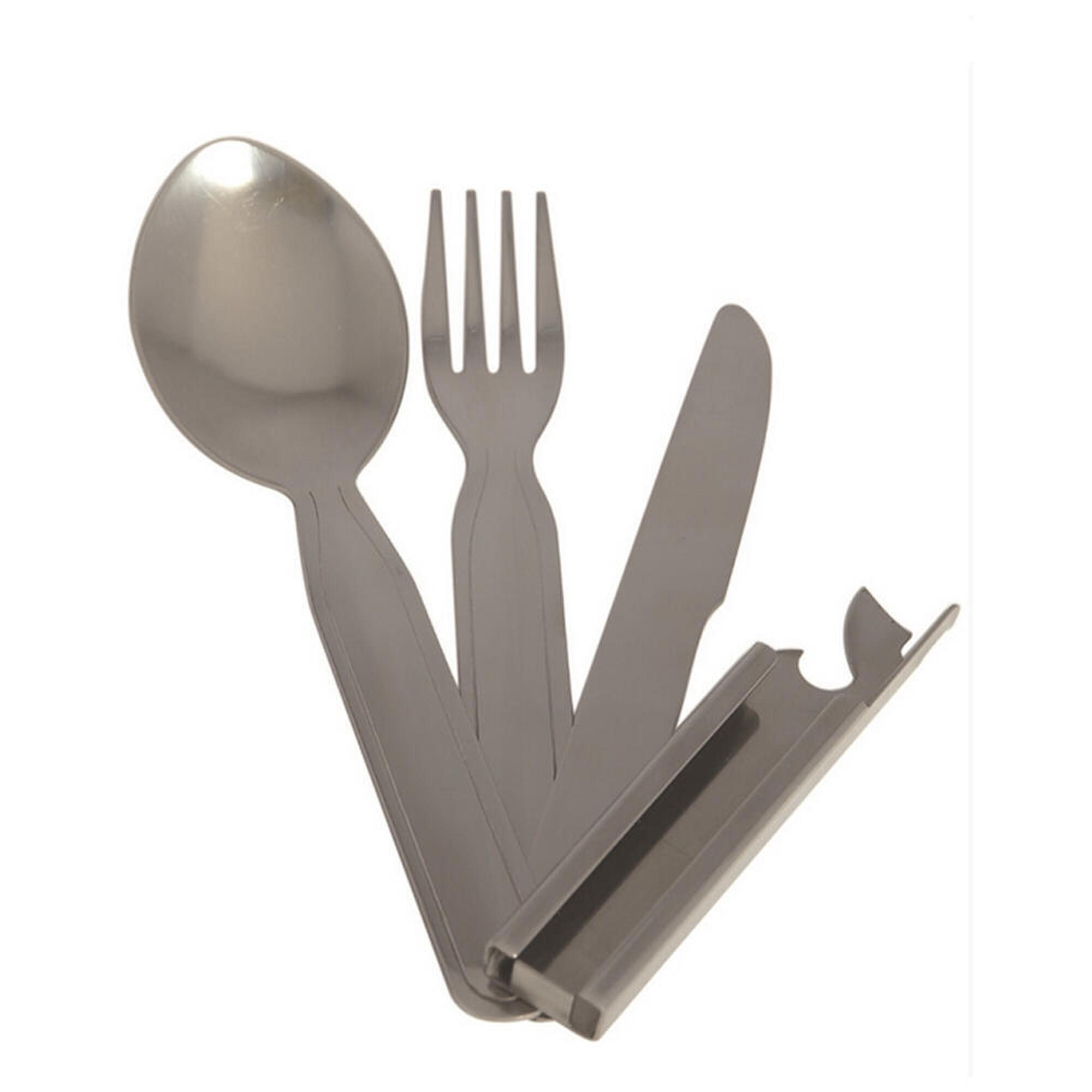 Niezbędnik sztućce turystyczne 3-częściowy zestaw