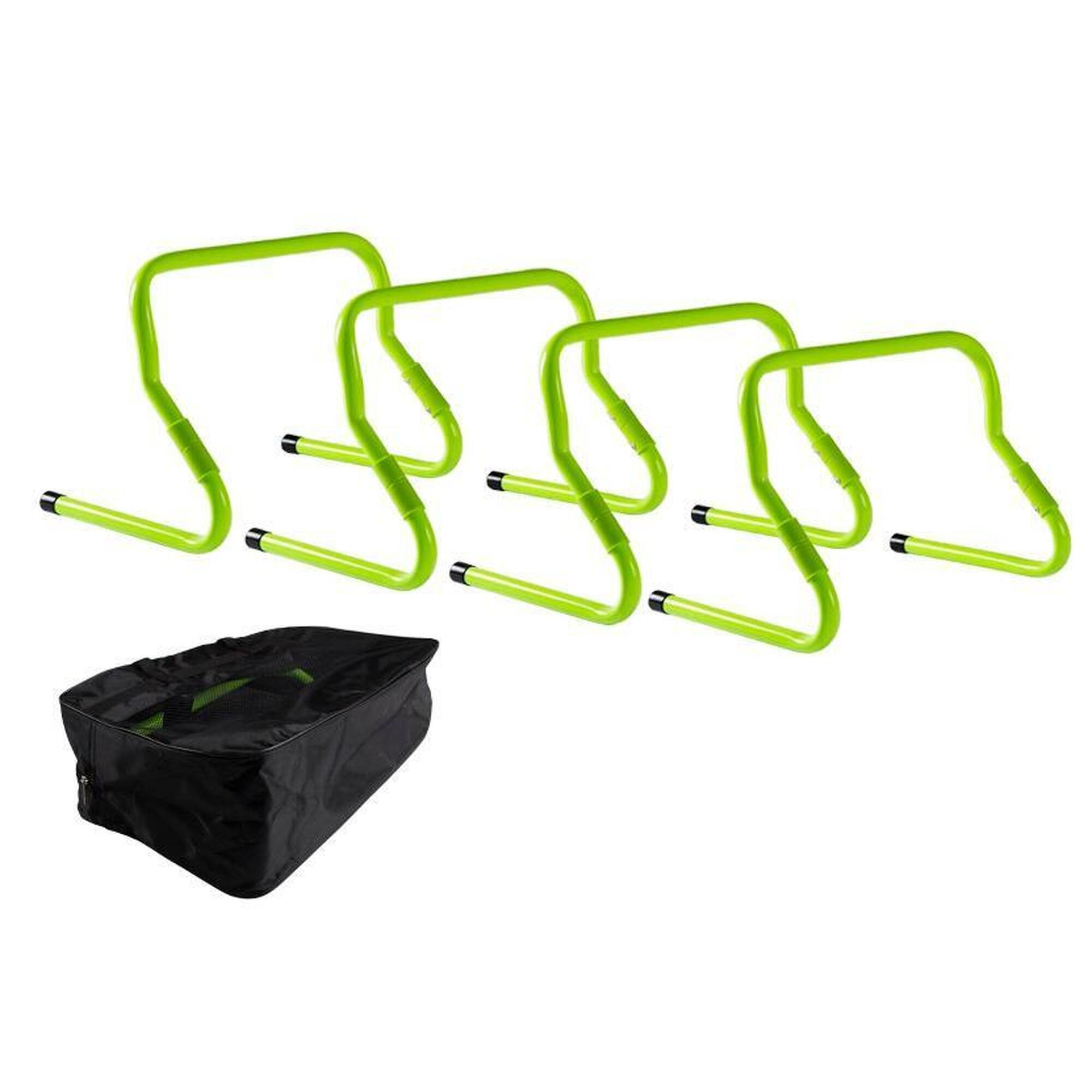 Zestaw regulowanych przeszkód - 4 sztuki z torbą