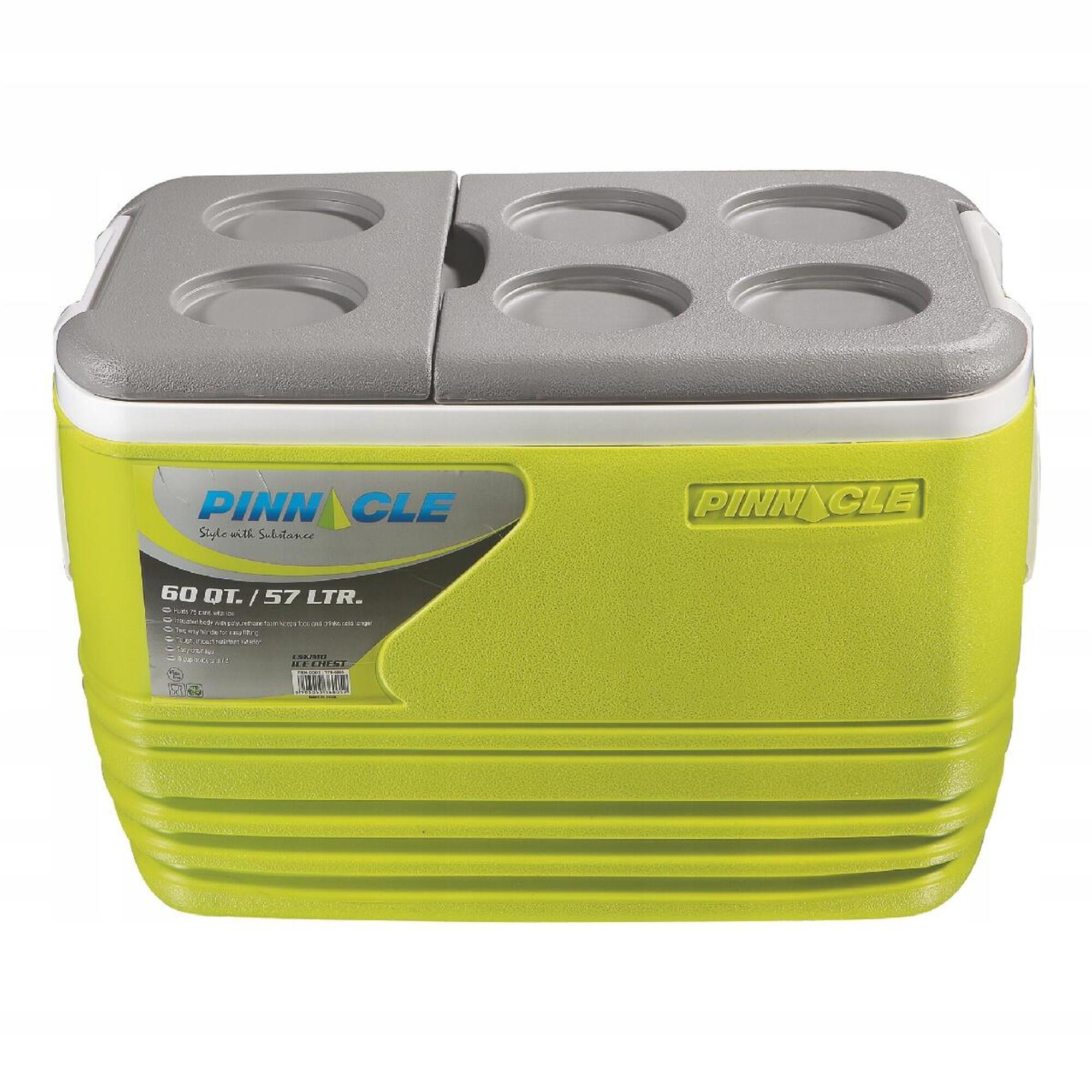 Duża Lodówka Turystyczna na Wkłady Mrożące 57L Do Auta PINNACLE Eskimo