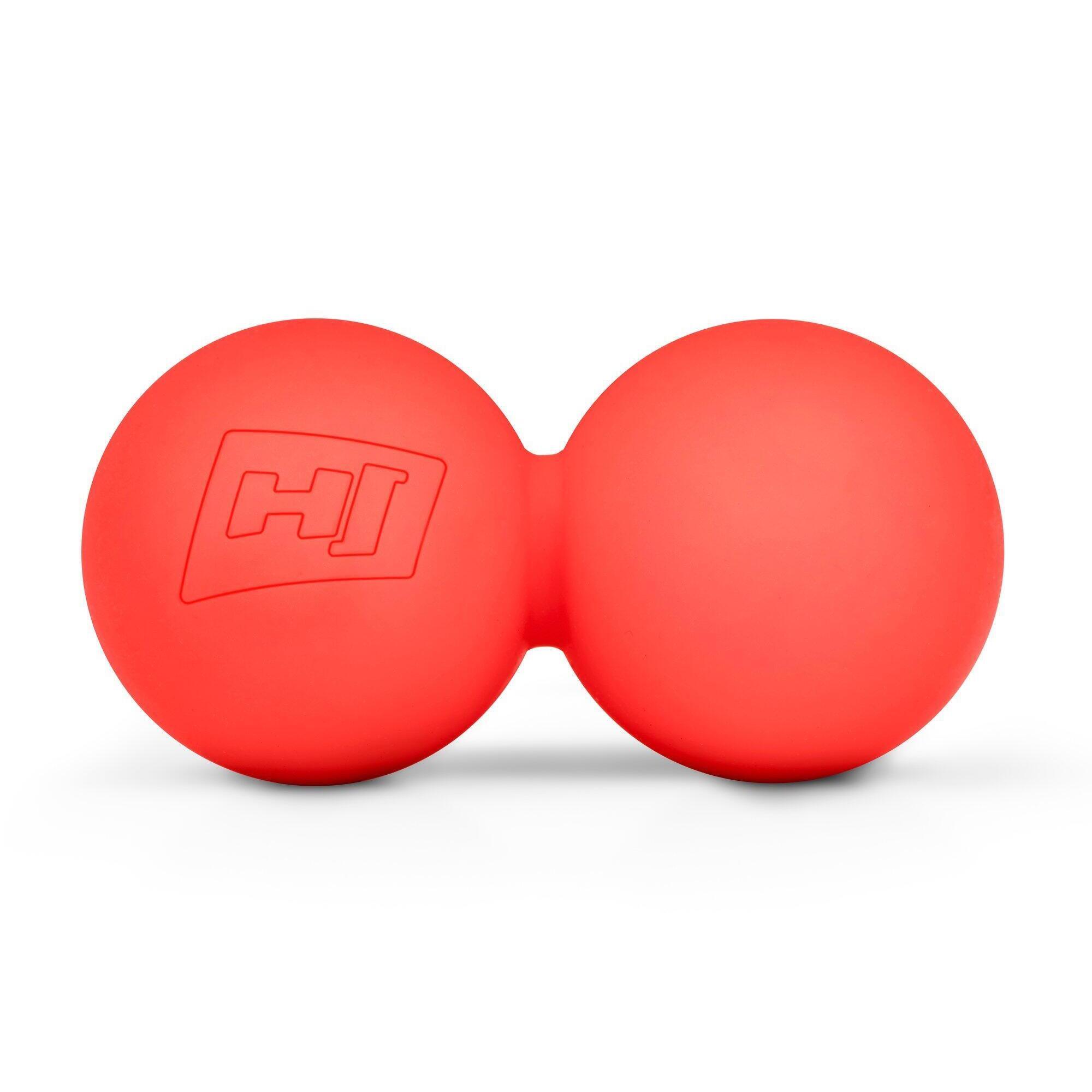 Piłeczka do masażu Hop-Sport HS-S063DMB silikonowa podwójna