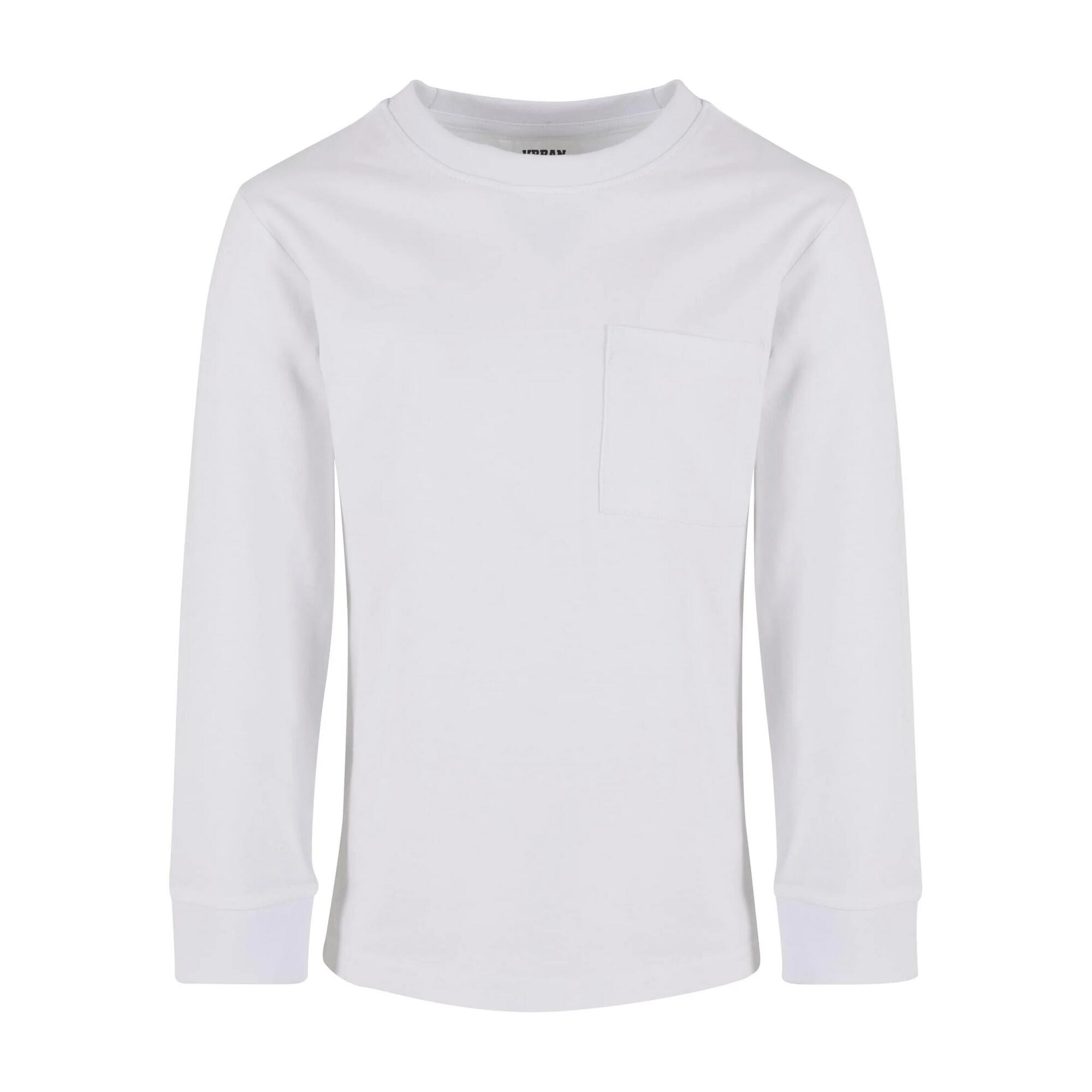 T-shirt Dla Chłopca Ciężkiej Grubości Kieszenie Oversized Z Długim Rękawem 2pak