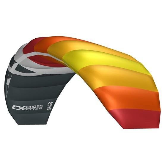 Latawiec treningowy CrossKites Air 2.5 Red-Yellow 2-linkowy