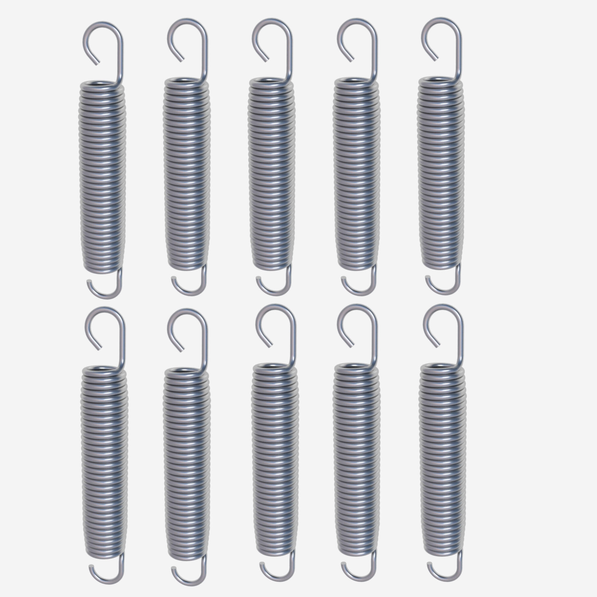 Zestaw 10 sprężyn - części zamienne do trampoliny