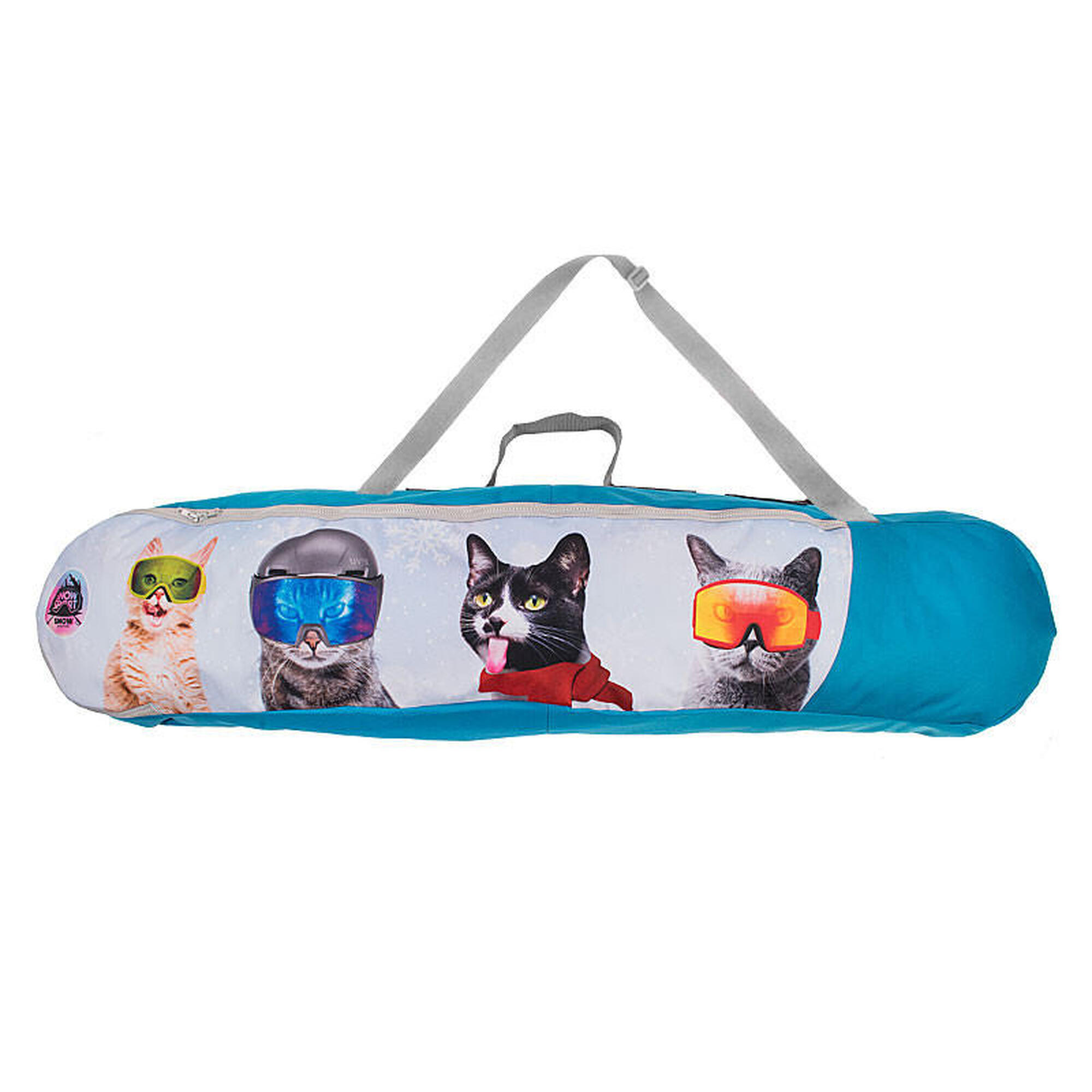Pokrowiec na deskę snowboardową dla dzieci Snowsport Snowboard Bag Cats