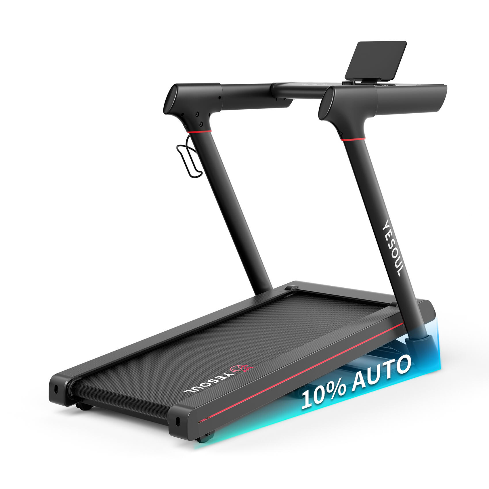 YESOUL T3 PRO bieżnia 10% nachylenie, 3,0 KM, składana 1–14 km/h