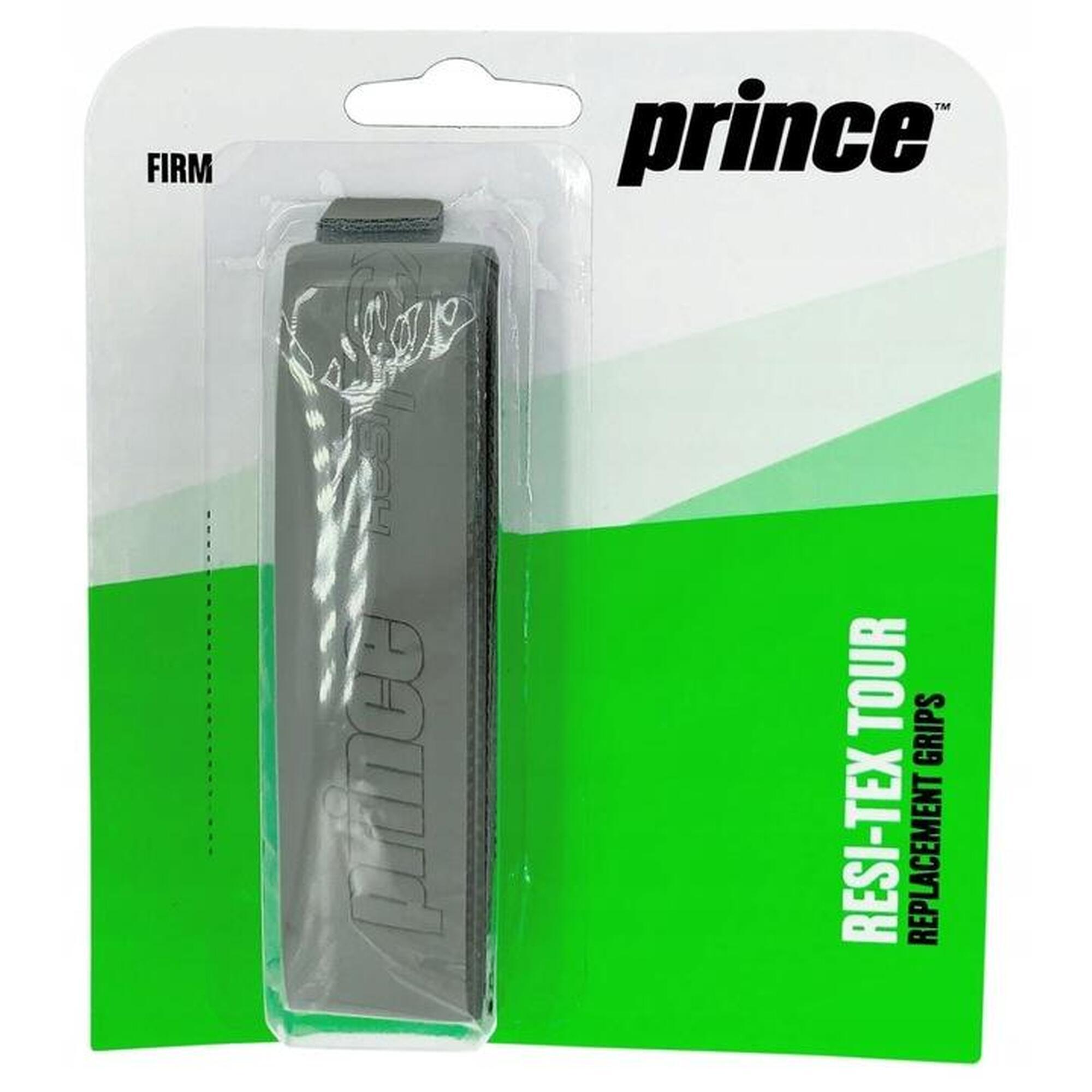 Owijka tenisowa bazowa szara Prince Resi-Tex Tour