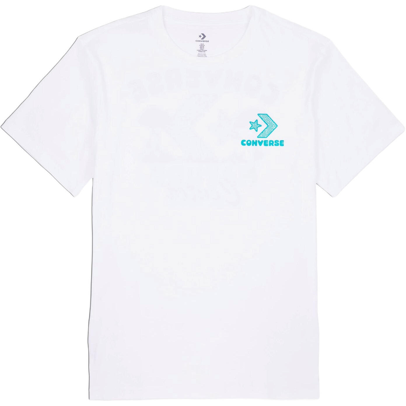 Koszulka męskie Converse Con T shirt M Con Nature Center Tee