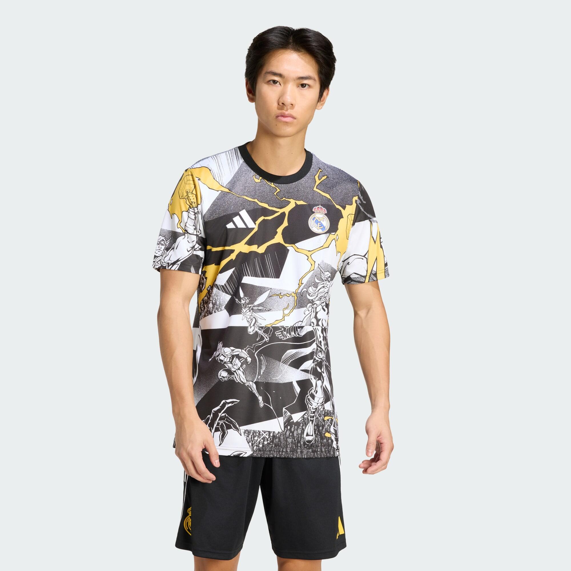 Koszulka adidas Real Madrid Avengers 25/26 Pre-Match