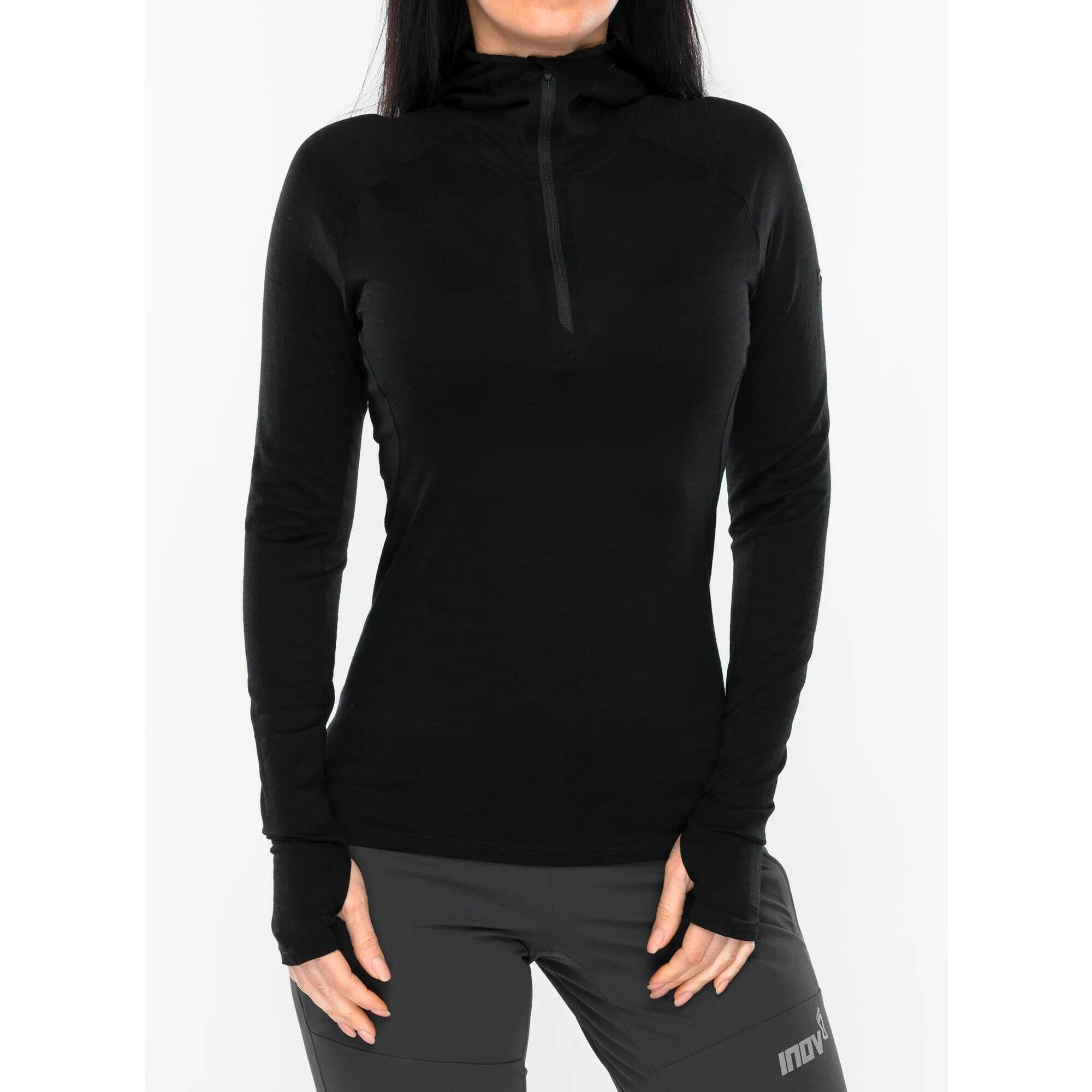 Bluza z zamkiem damska Inov-8 Merino Hoodie HZ