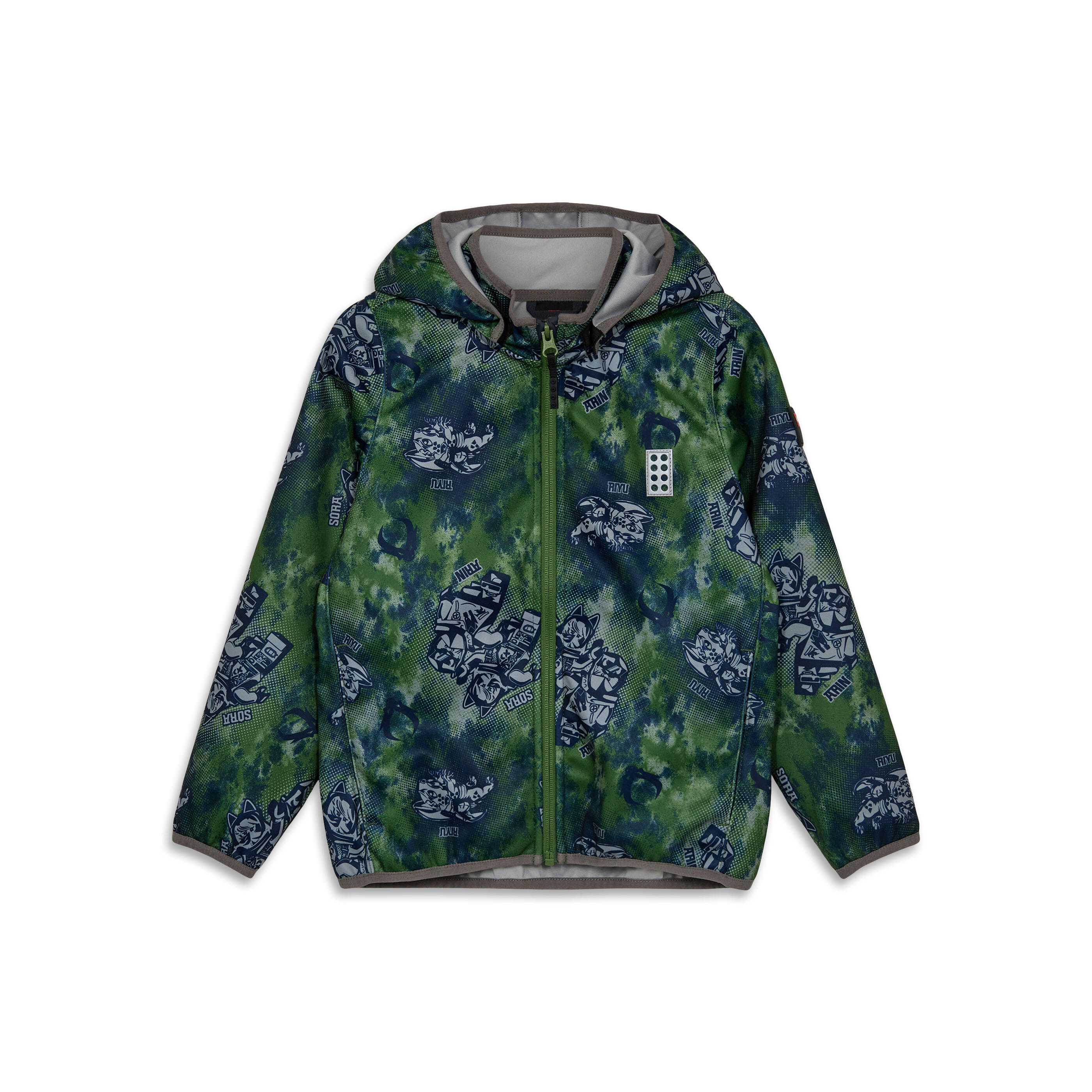 Kurtka Softshell Dziecięca Wodoodporna LEGO Ninjago Scout 202