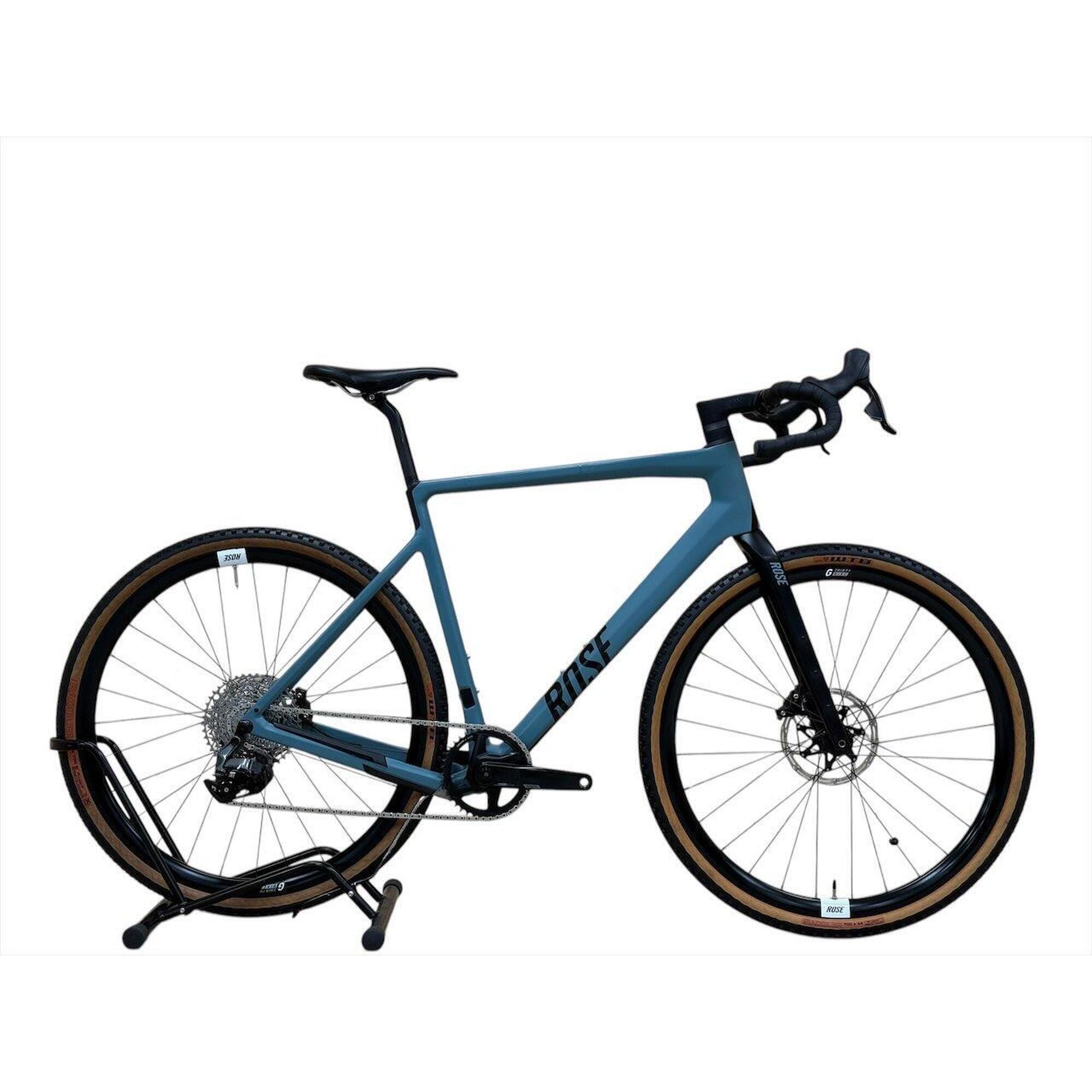 Second life - Rowery Gravel Rose Backroad Rival eTap AXS XPLR - Jak nowy