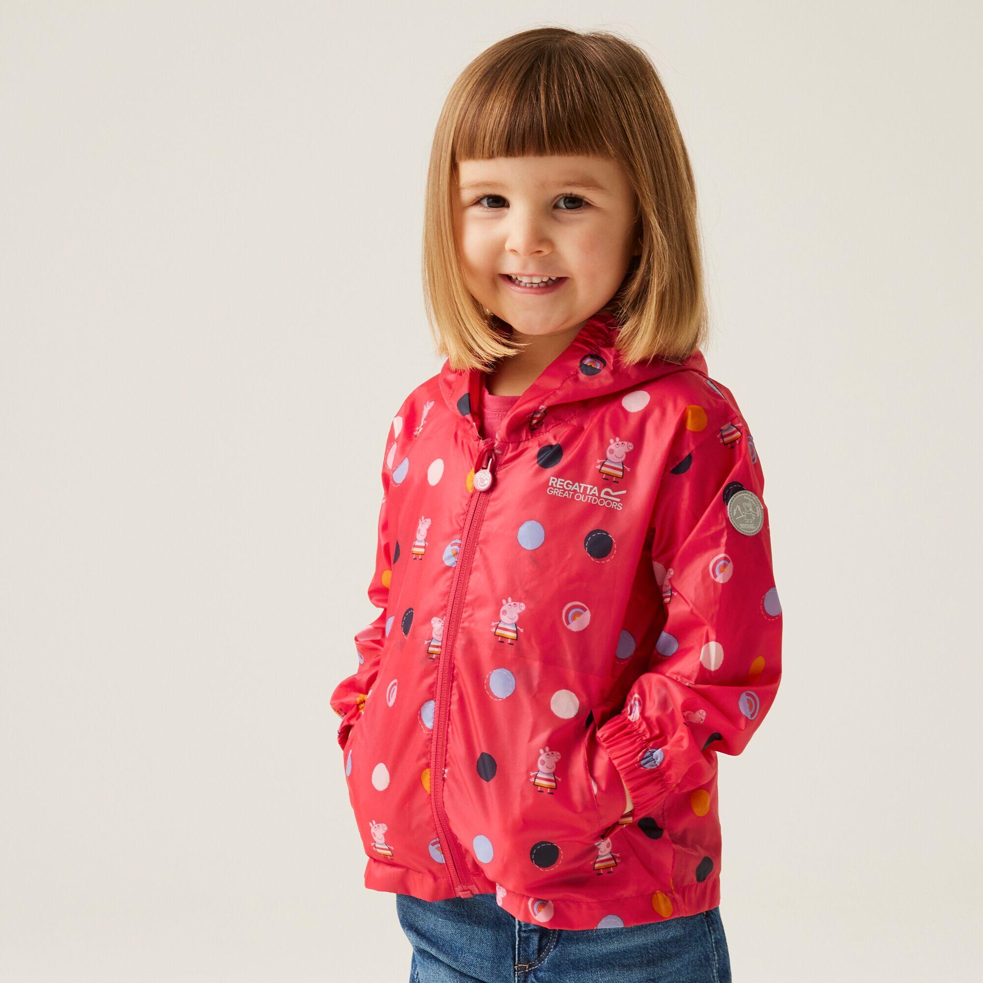 Dziecięca kurtka przeciwdeszczowa Peppa Pack It