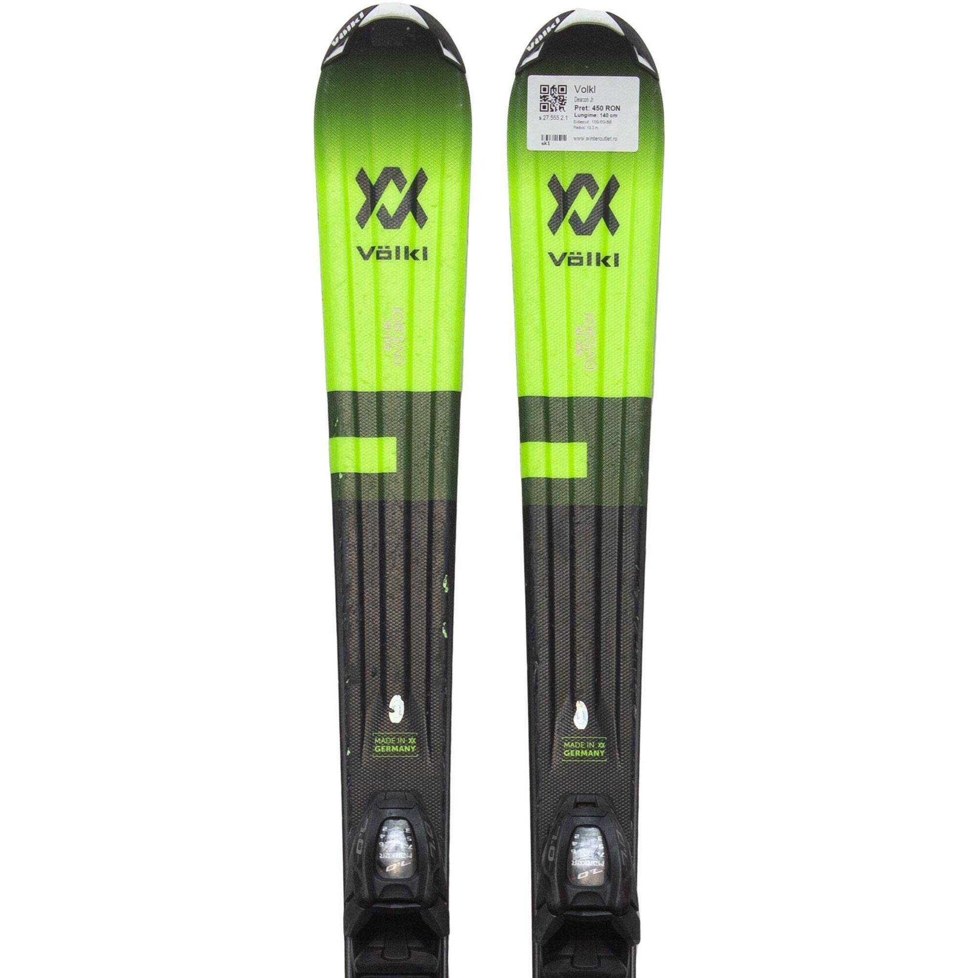 Second Life- Narty VOLKL Deacon Jr., 120 cm - Stan bardzo dobry