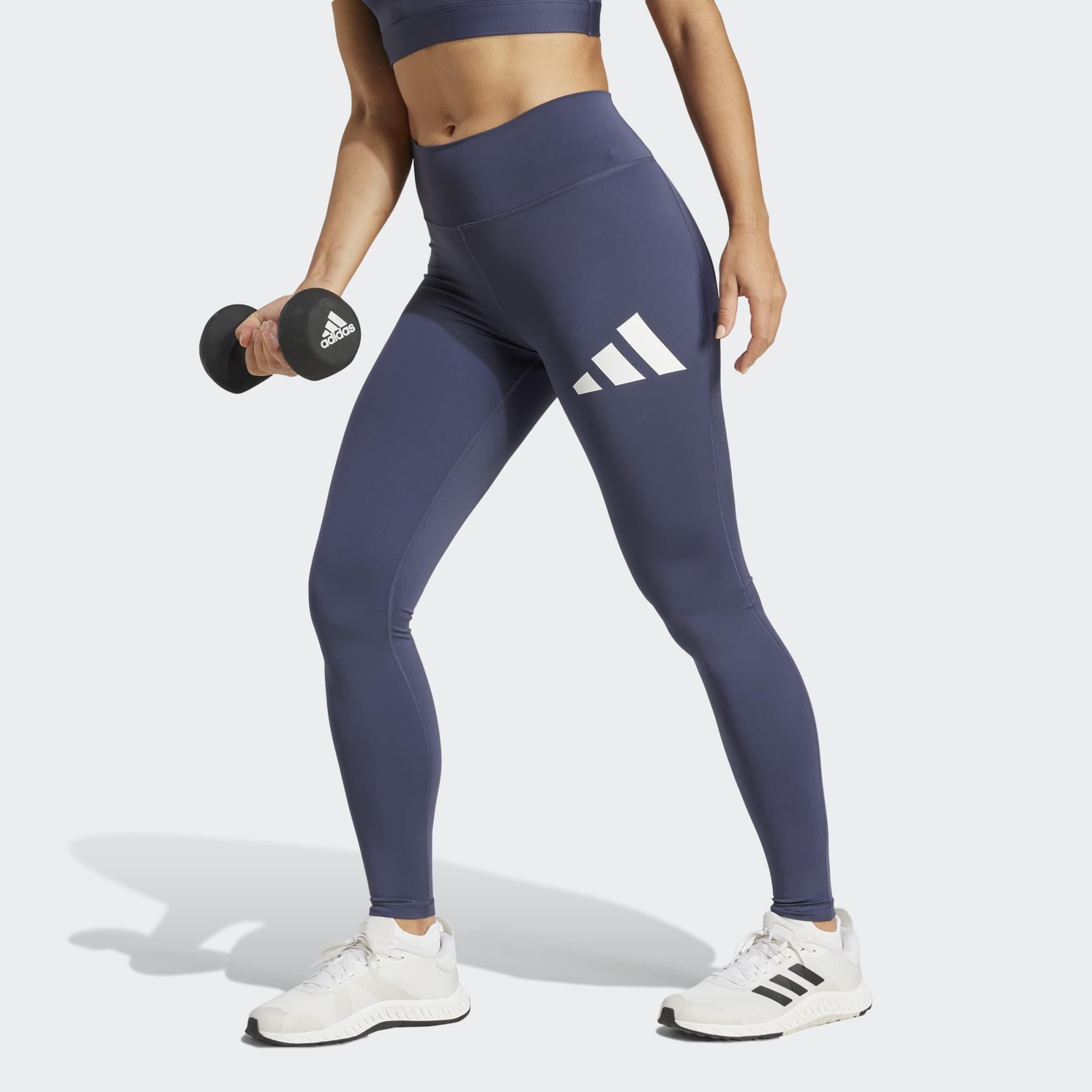 Legginsy fitness damskie ADIDAS