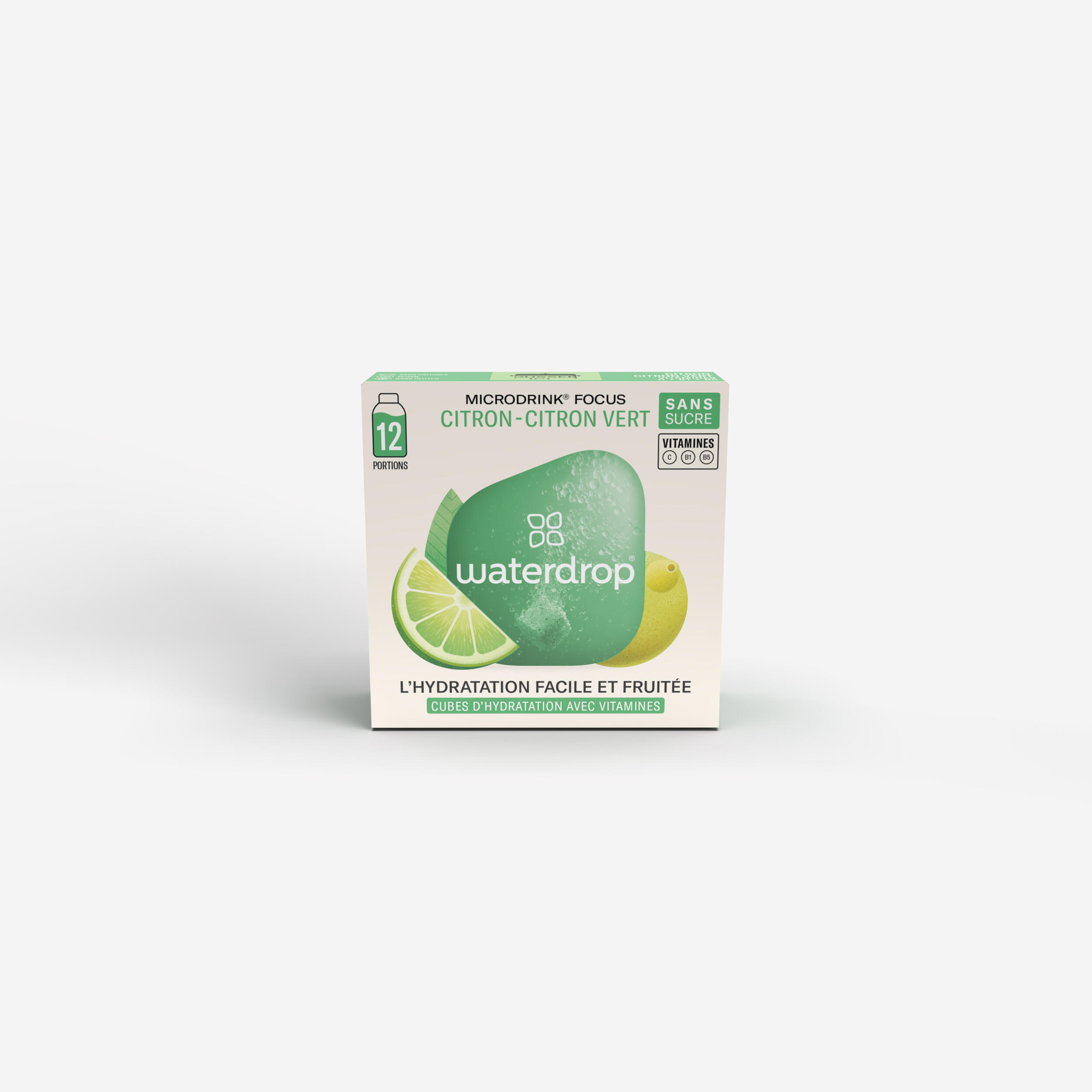 Microdrink Waterdrop Focus12 x 500 ml