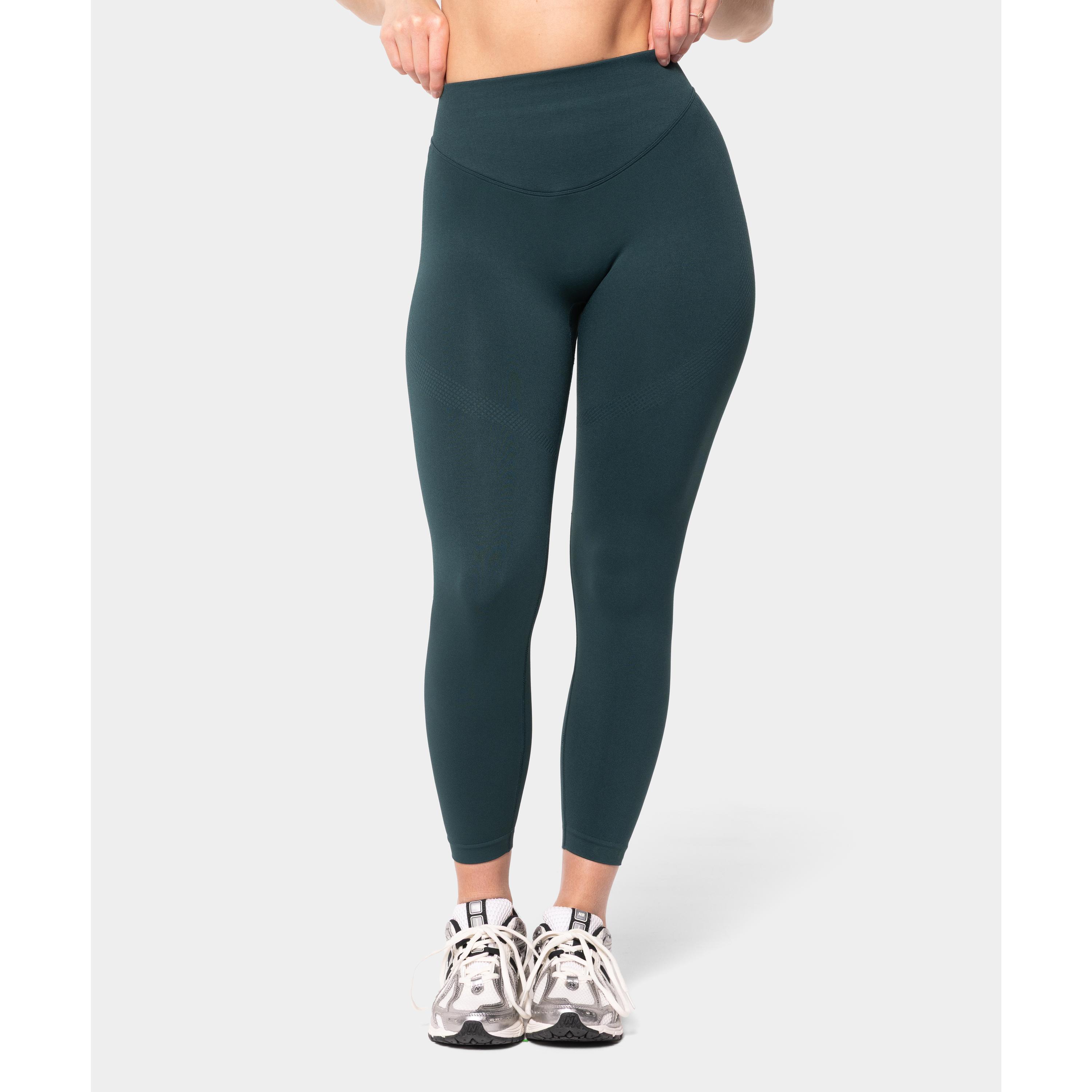 Legginsy bezszwowe Carpatree Accolade zielone